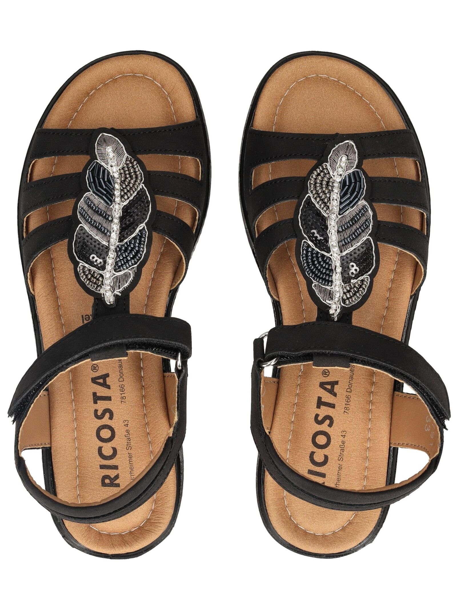 Ricosta Riemchensandalette »Ricosta Sandalen Lederimitat«