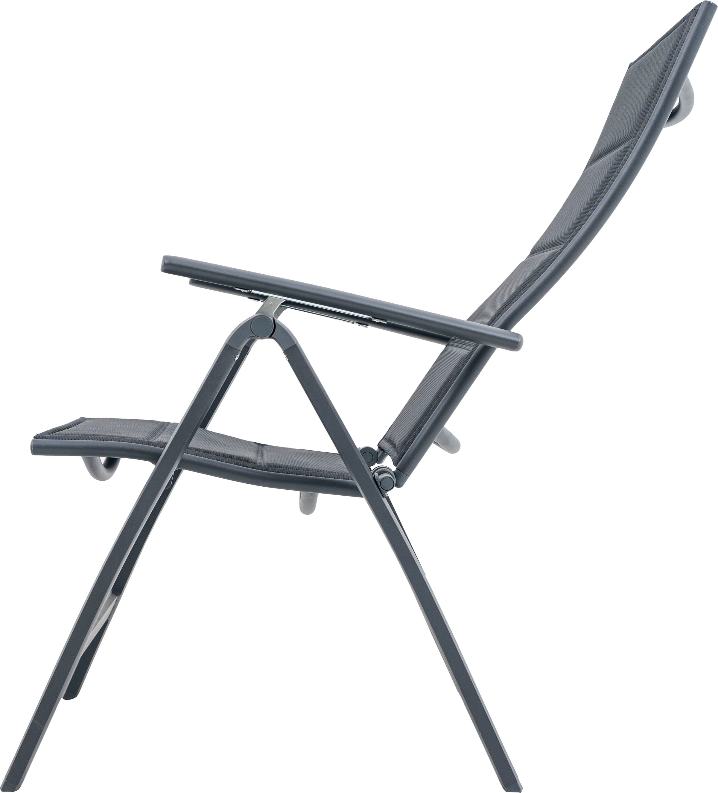 KONIFERA Garten-Essgruppe »»Carini««, (Set, 9 tlg., 8x Sessel, Tisch ausziehbar 90x184-224x75 cm), Aluminium/ Textilgewebe
