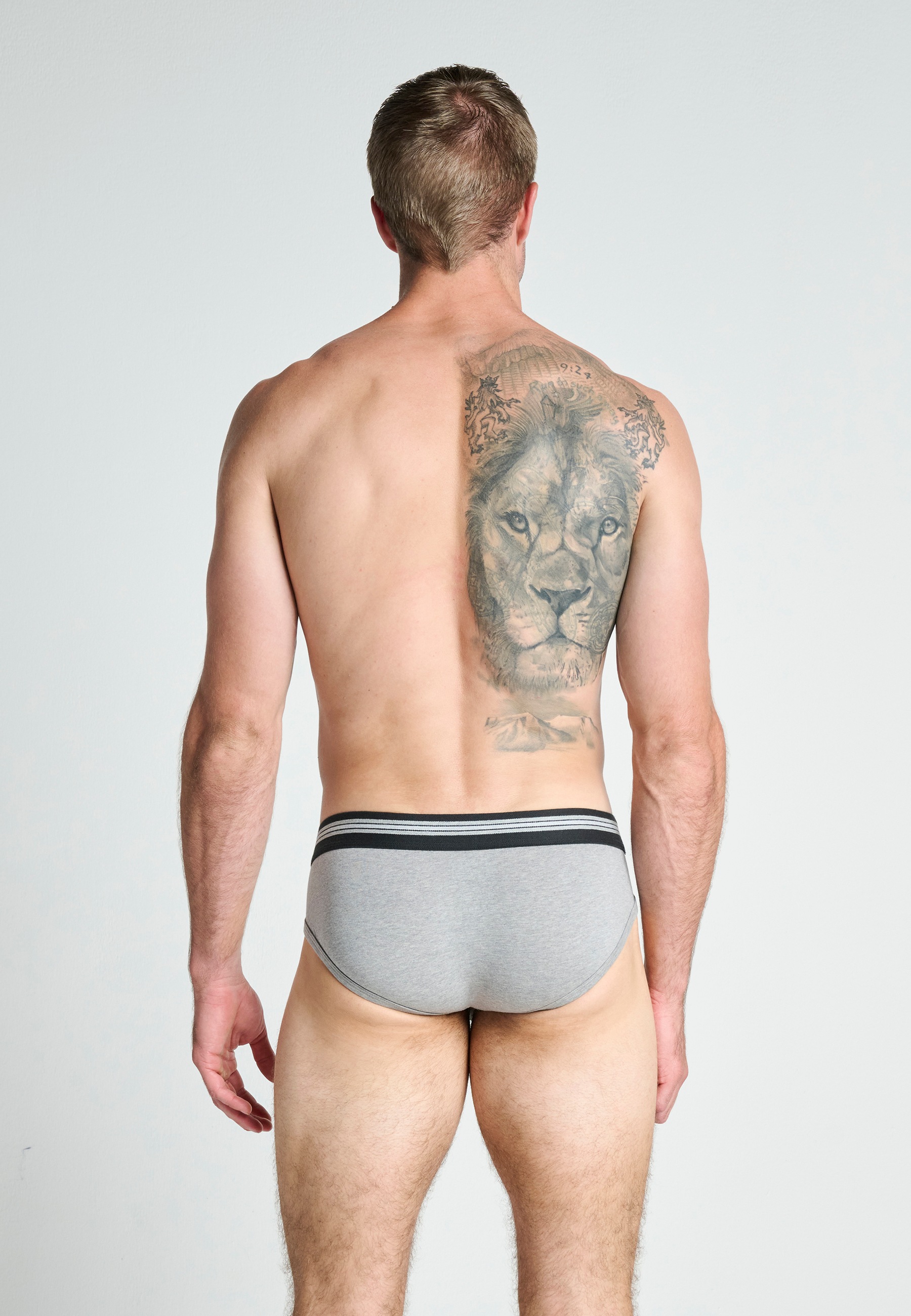 Thumbnail - Jockey Slip "Cotton Stretch Brief", (3er Pack), Mittlere Bundhöhe