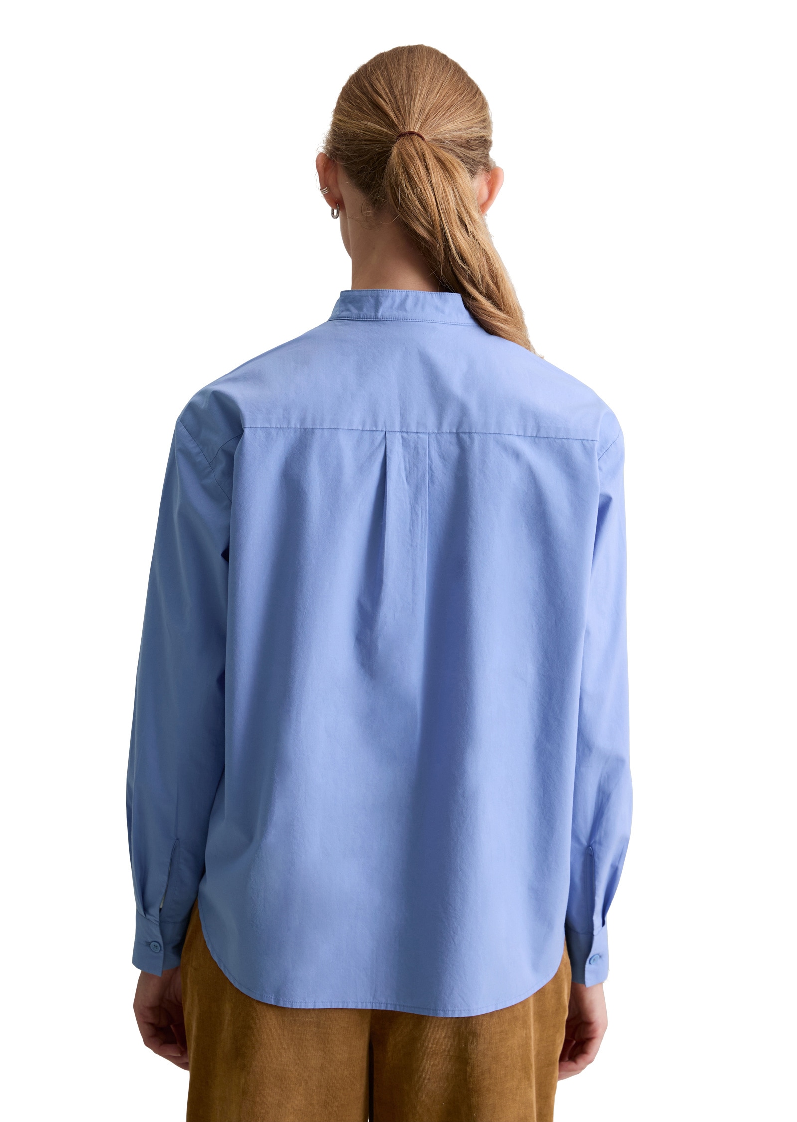 Marc O'Polo DENIM Langarmbluse »aus softem Popeline«