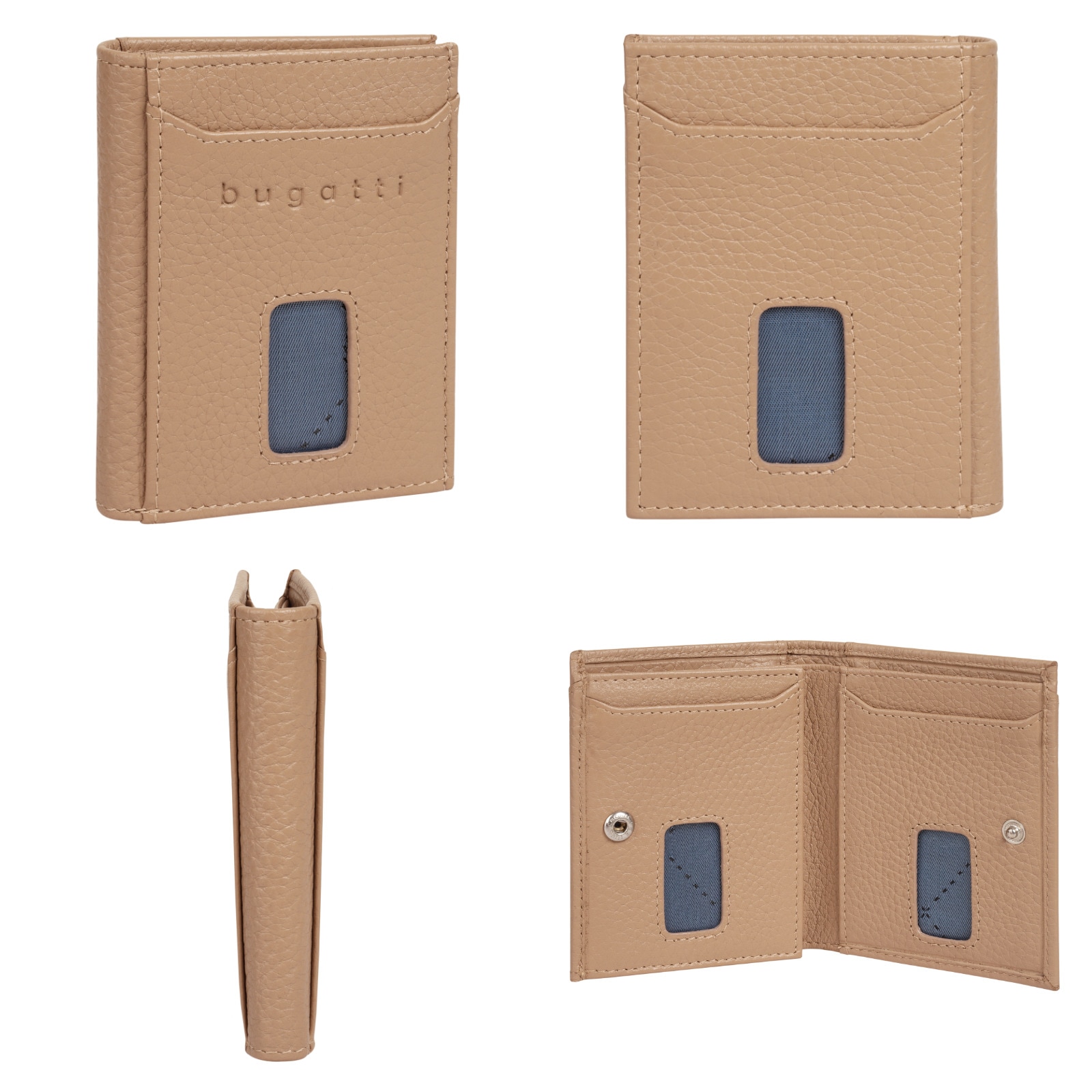 bugatti Geldbörse »SECURE SLIM«, echt Leder