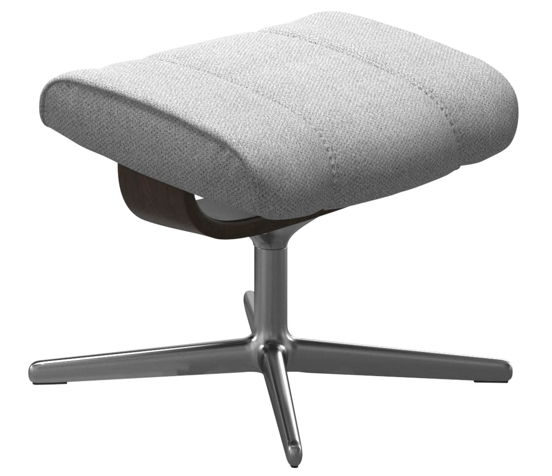 Stressless Fußhocker "Consul", mit Cross Base, Größe S, M & L, Holzakzent Wenge