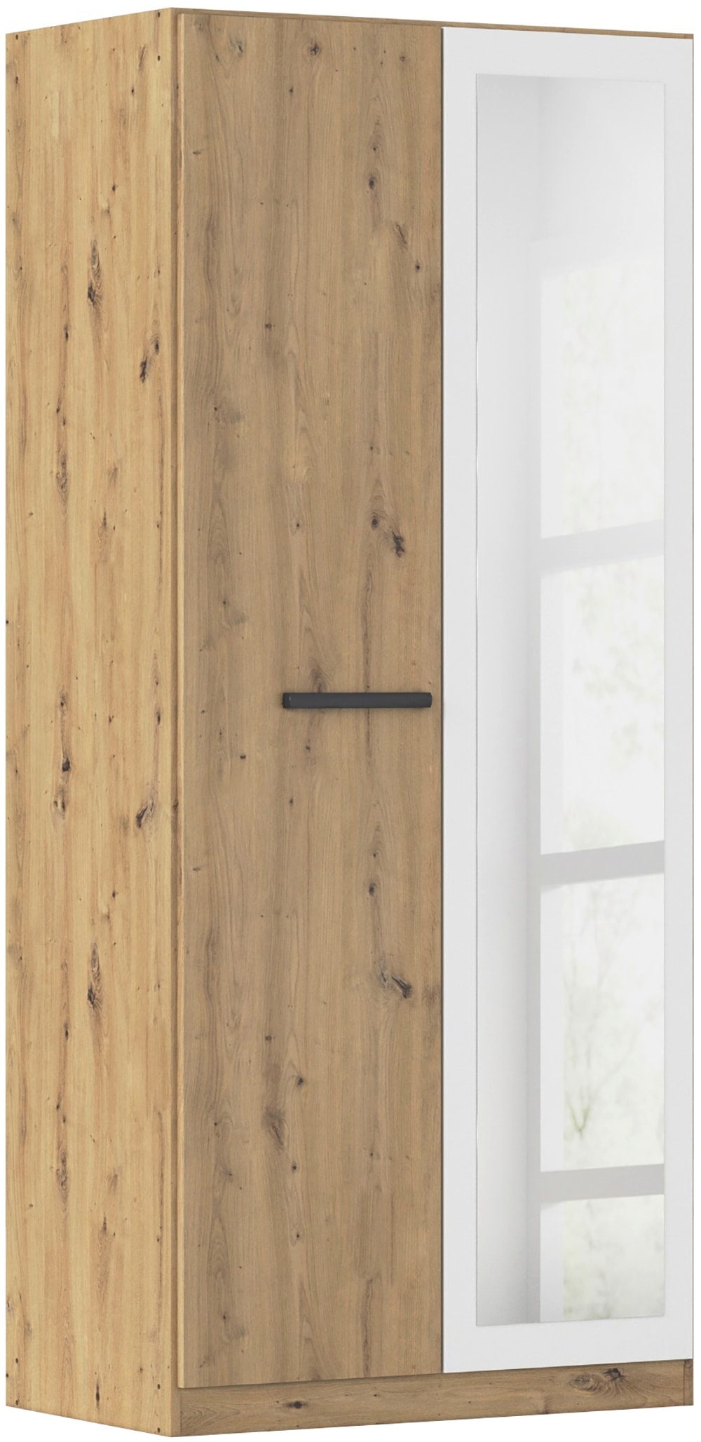 OTTO home Kleiderschrank "Mehrzweckschrank Aktenschrank Möbel Mietswohnung Schlafzimmer MODI" erhältlich in Breiten 91/136/181/226/271 cm, Höhe 210 cm, in angesagten Farbkombinationen, optional mit Spiegel MADE IN GERMANY