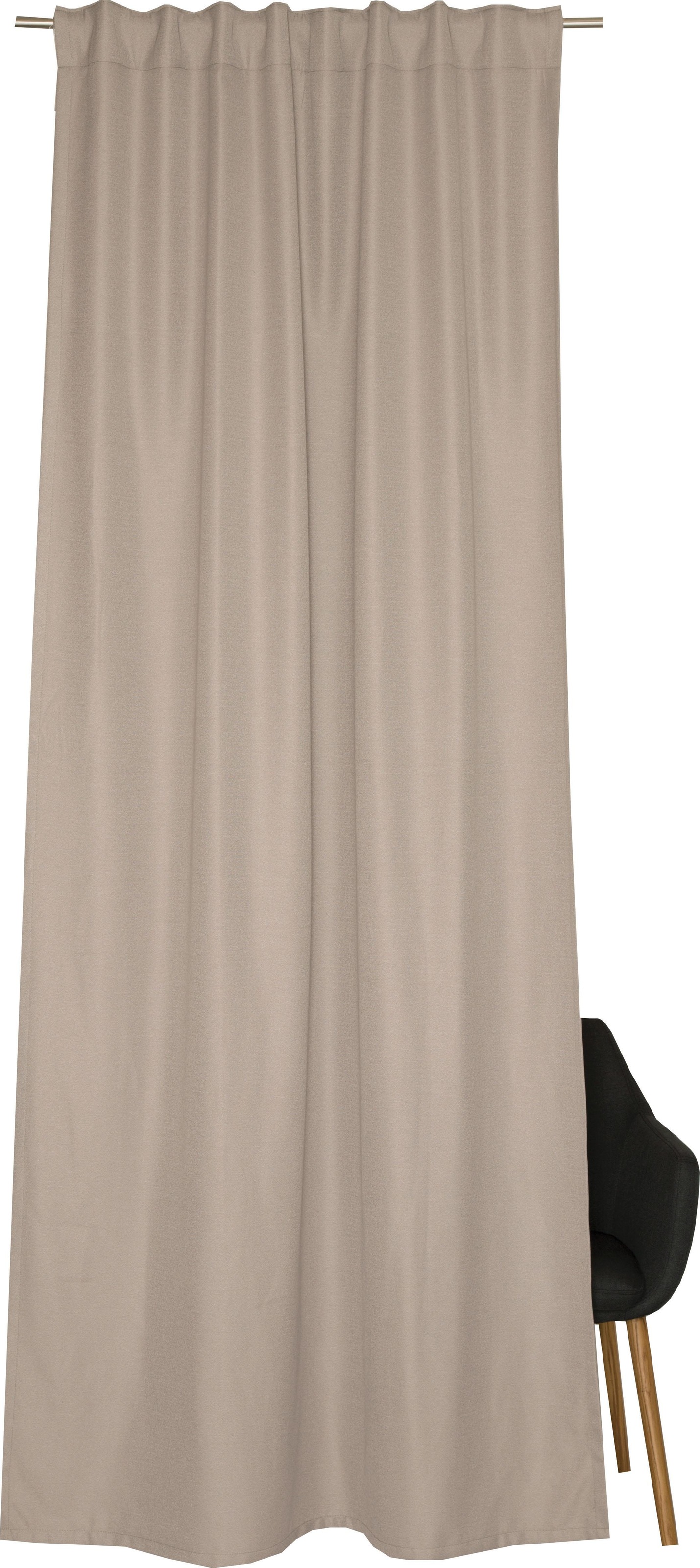 SCHÖNER WOHNEN-Kollektion Vorhang "Option" verdeckte Schlaufen 1 Stk. tlg. günstig online kaufen