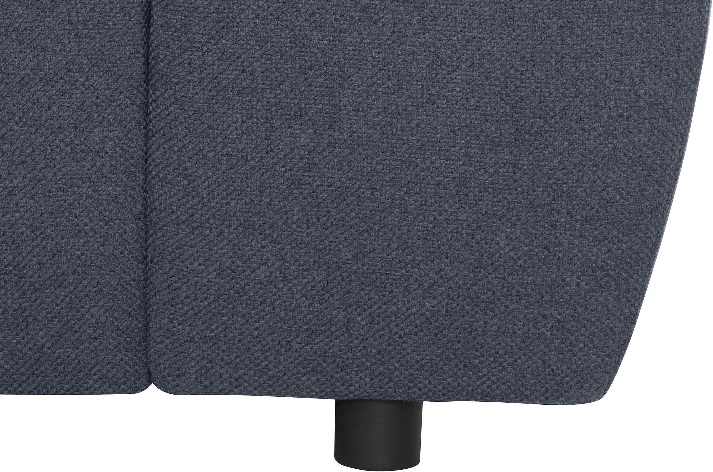 exxpo - sofa fashion Ecksofa »Kyoto, inkl. Kopfteil- und Armteilverstellung, hoher Sitzkomfort«, wahlweise mit Bettfunktion und Bettkasten, hochwertige Bezüge, L-Form