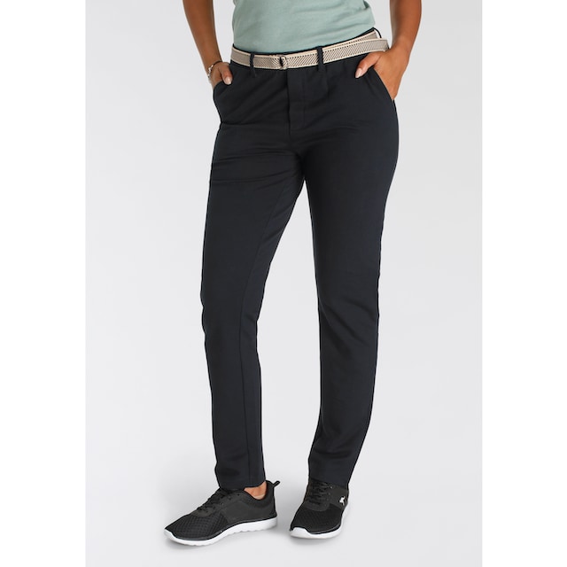 KangaROOS Jogger Pants, (2 tlg., mit Gürtel), im lässigen konfektionierten  Look - NEUE KOLLEKTION kaufen | BAUR