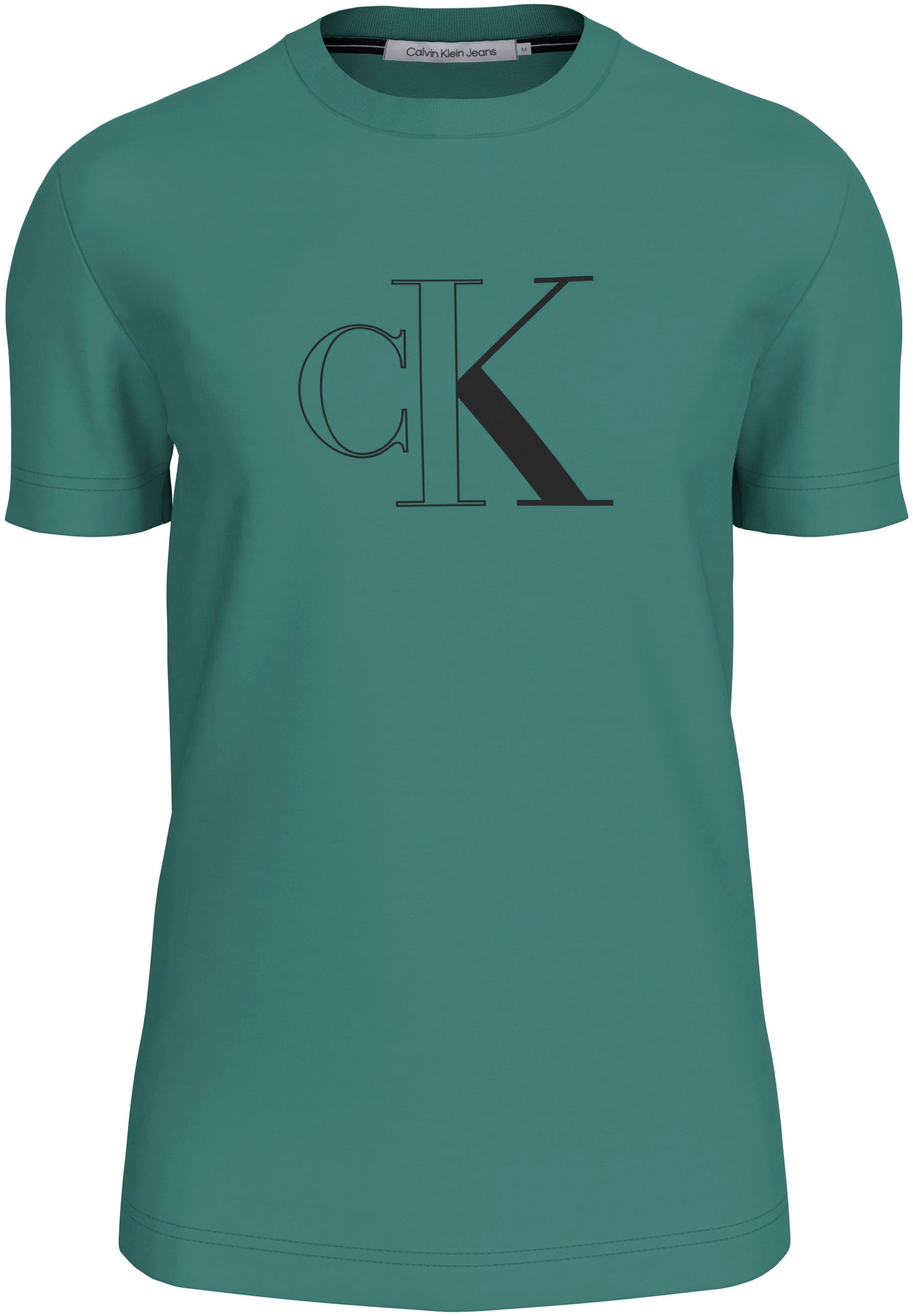 Calvin Klein Jeans T-Shirt "OUTLINE MONOLOGO TEE", mit Logoprägung günstig online kaufen