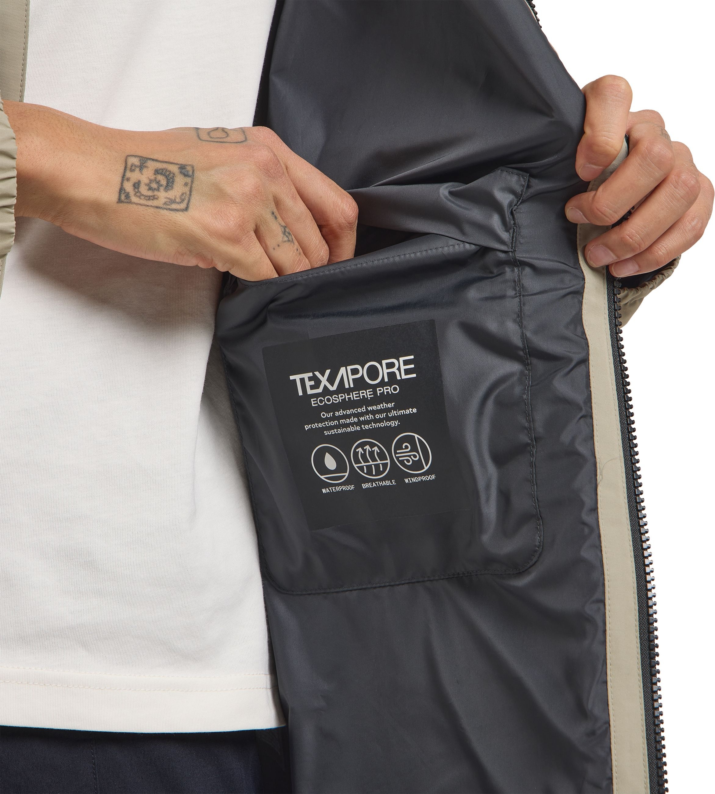 Jack Wolfskin Funktionsparka »TERRAVIEW 2L PARKA W«, mit Kapuze