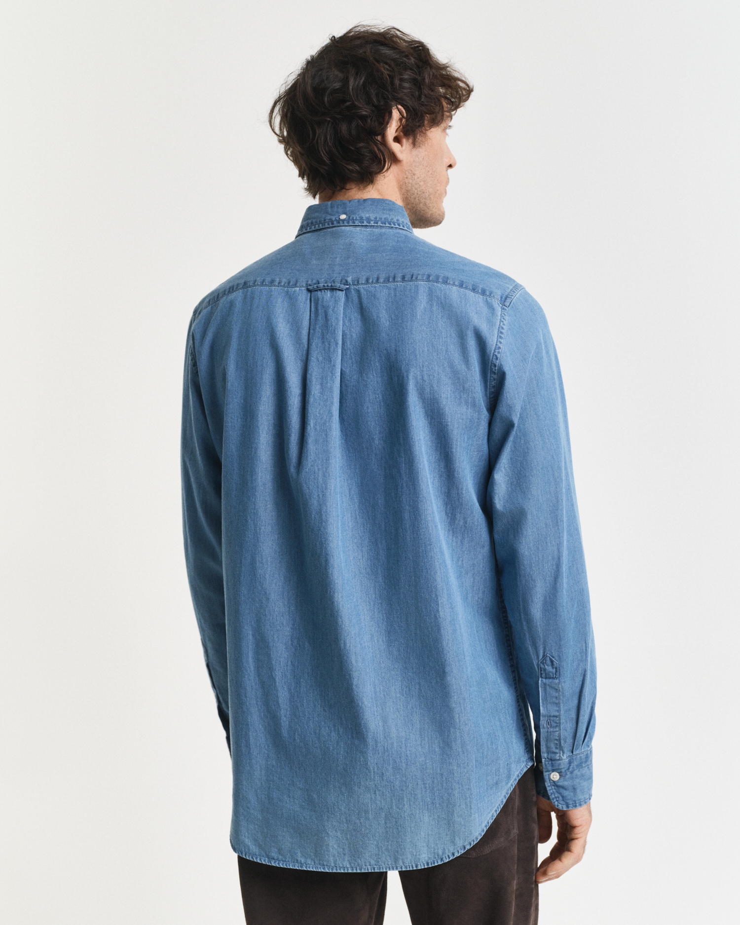 Gant Langarmhemd »Regular Fit Denimhemd Jeanshemd pflegeleicht«