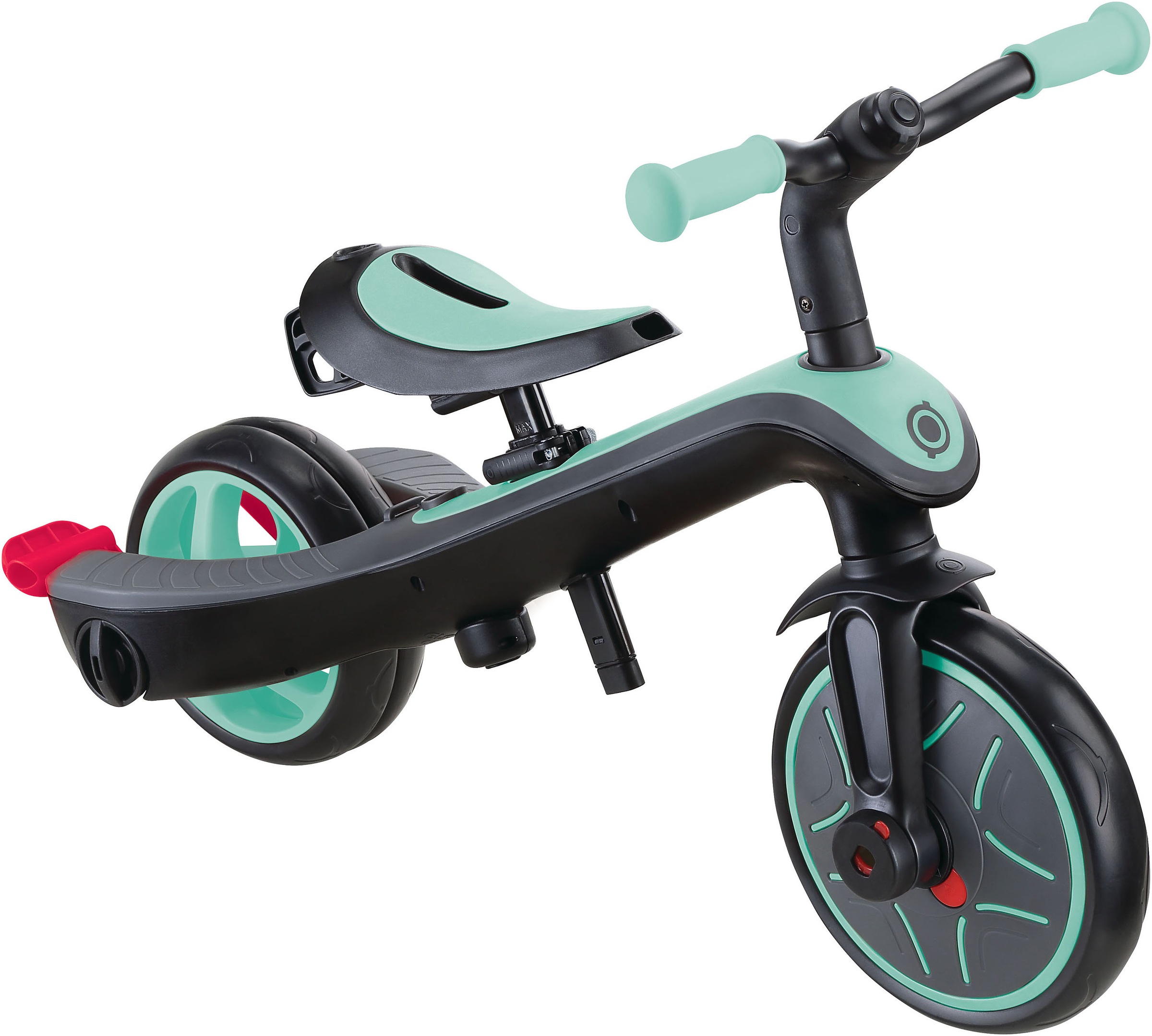 Dreirad GLOBBER "EXPLORER TRIKE 4in1", coral pink, Dreiräder, Kinder 4