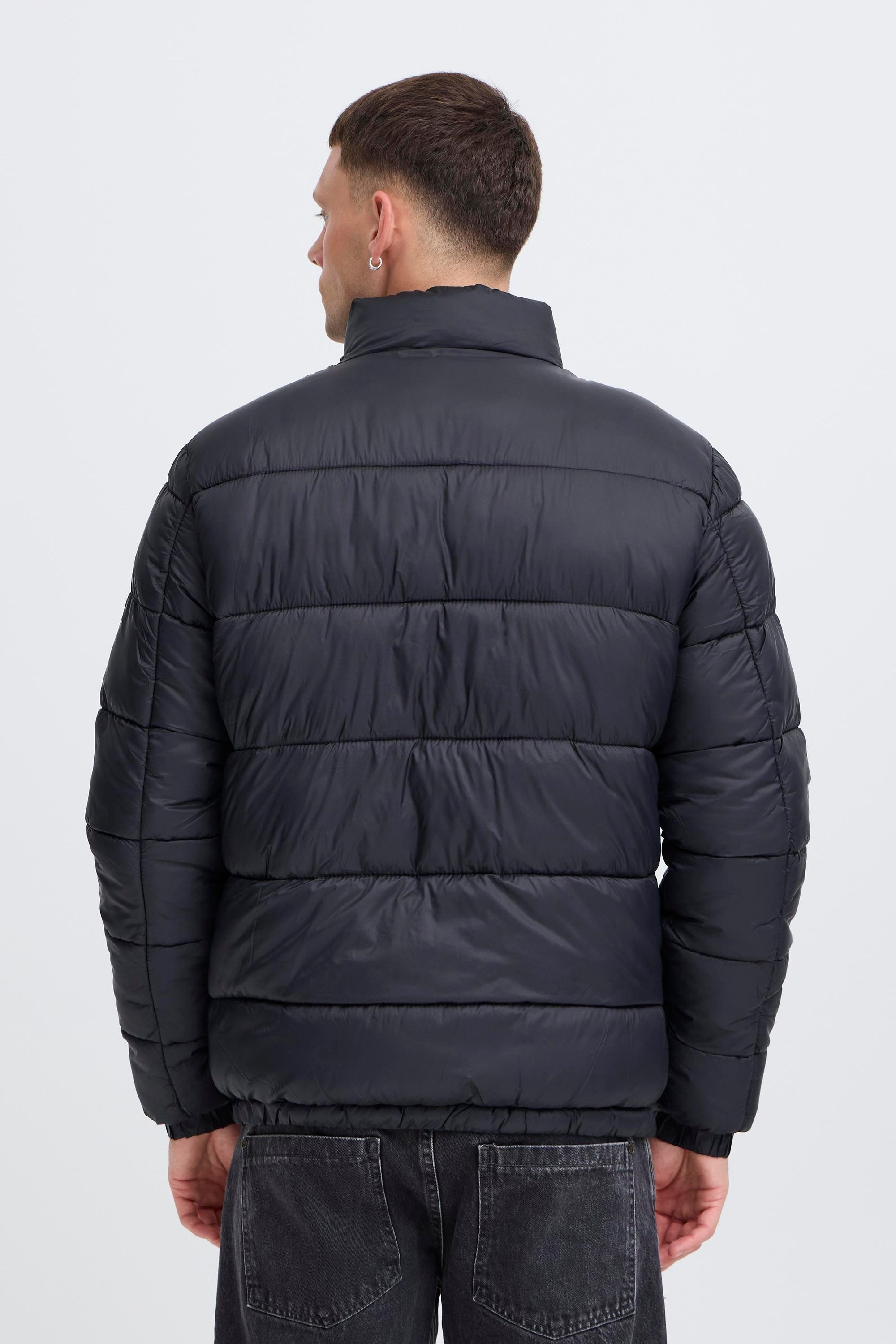 Steppjacke BLEND "Steppjacke BHEIDEN", Herren, Gr. L, schwarz, Obermaterial: 100% Nylon NY., Jacken Steppjacke 6