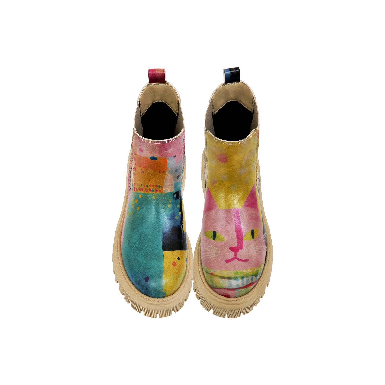 DOGO Chelseaboots »Aura Boots Animal Damen Stiefeletten«  Handgefertigt