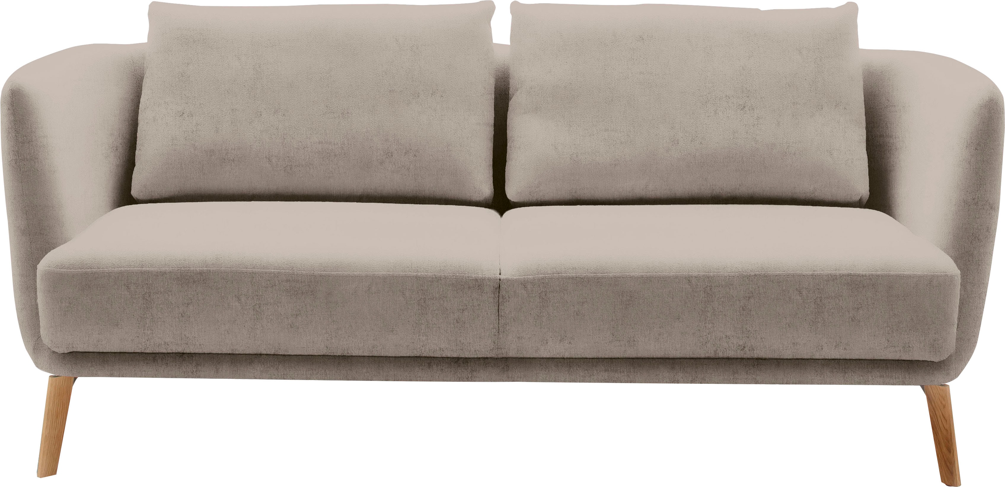SCHÖNER WOHNEN-Kollektion 2,5-Sitzer "Pearl - 5 Jahre Hersteller-Garantie, auch in Bouclé" Maße (B/H/T): 190/71/91 cm, Füße Massivholz