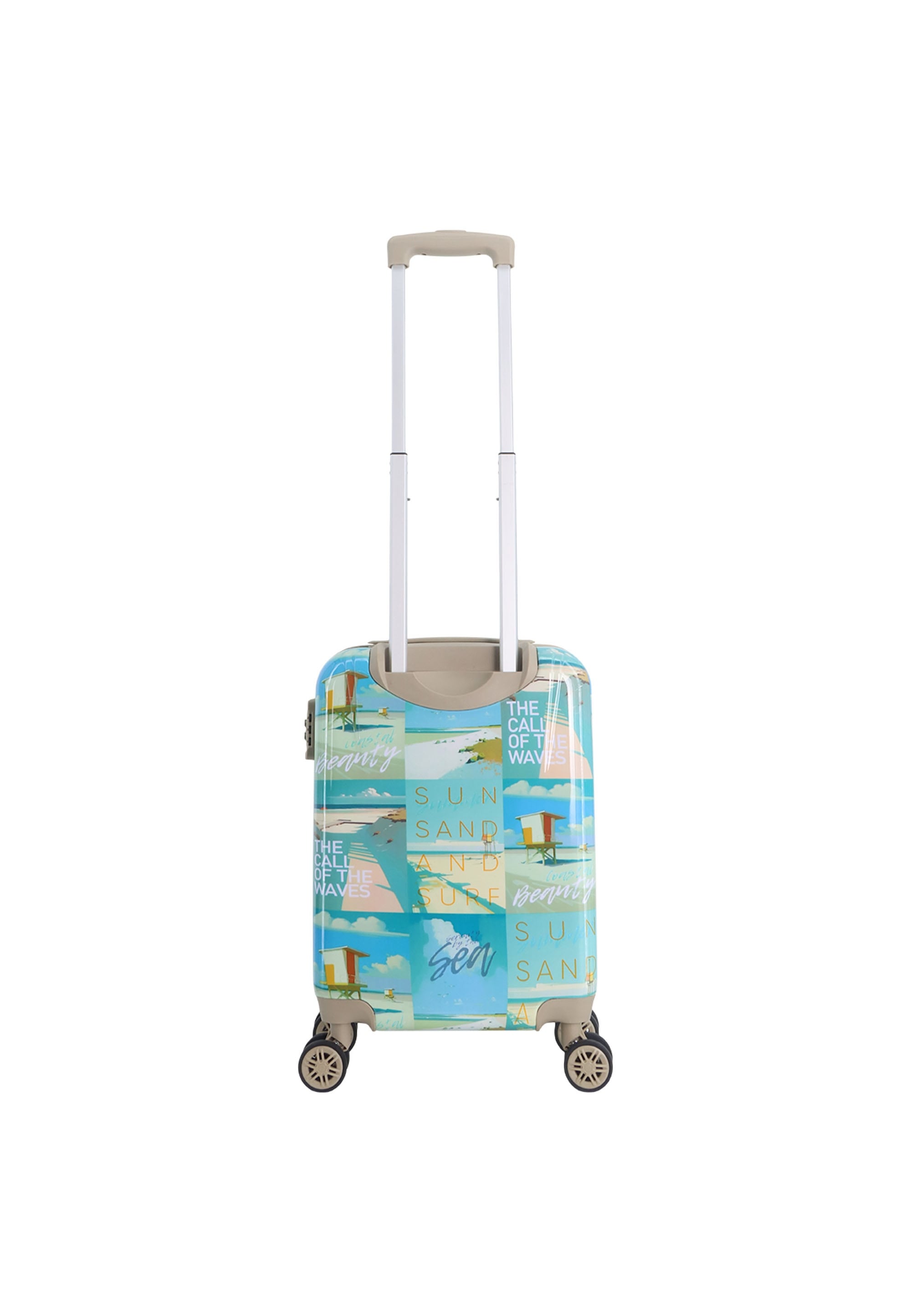 Saxoline® Koffer »Coastal Beauty« aus ABS/PC-Material