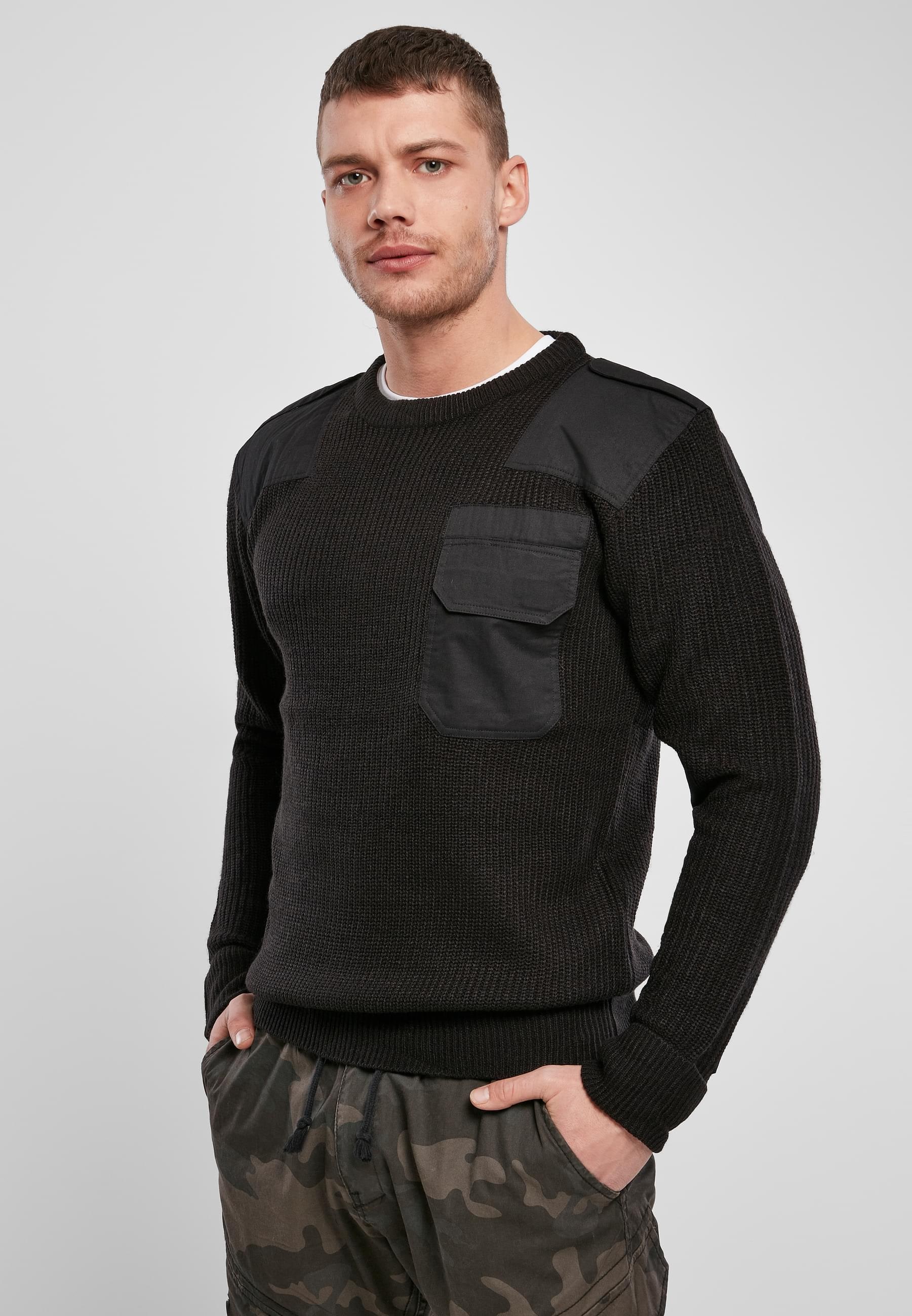 Brandit Rundhalspullover »Brandit Herren Military Sweater« 1 Stk. tlg.