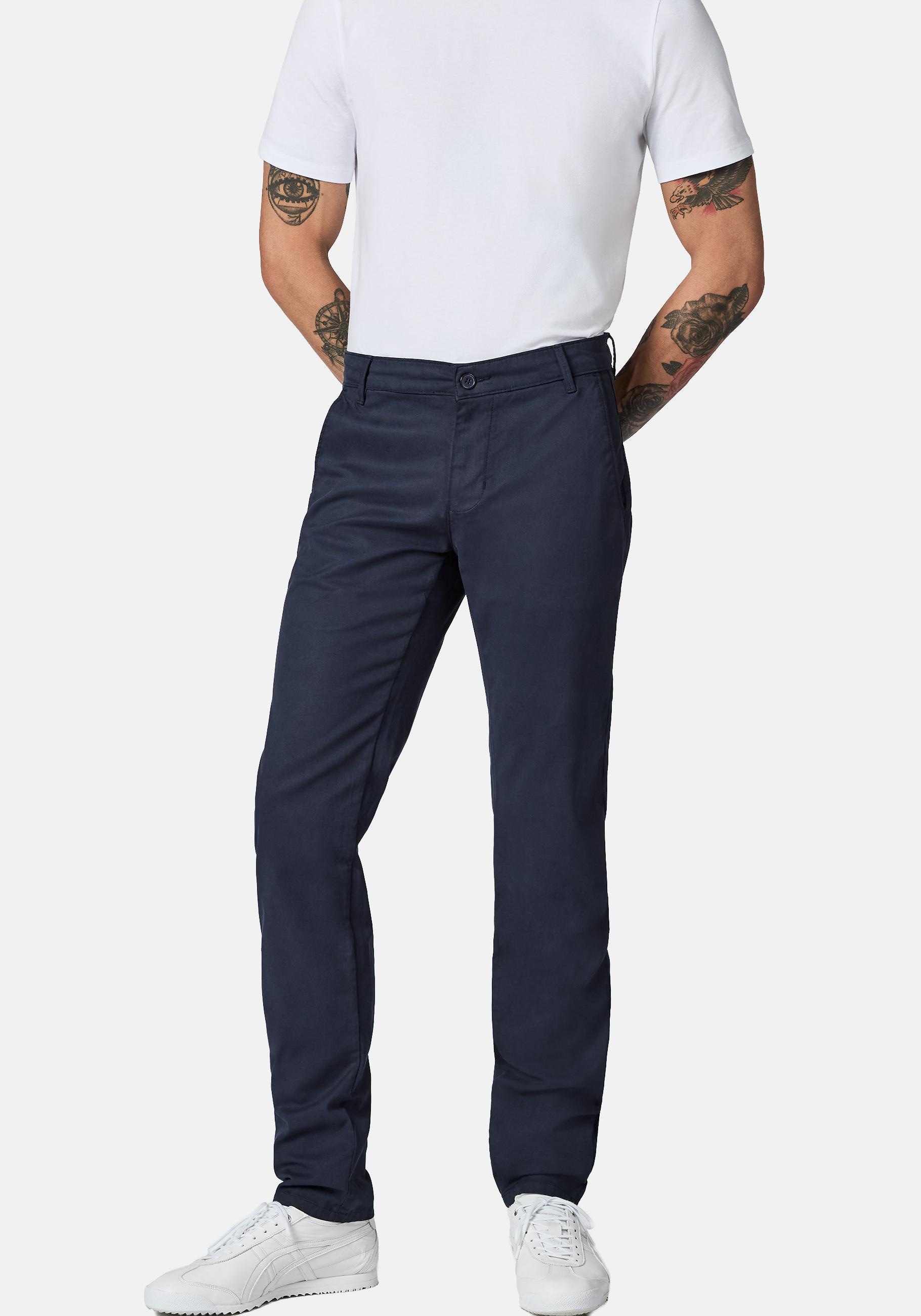 PEAK TIME Chinohose "Astron" Elegante Herrenhose mit Bio-Baumwolle