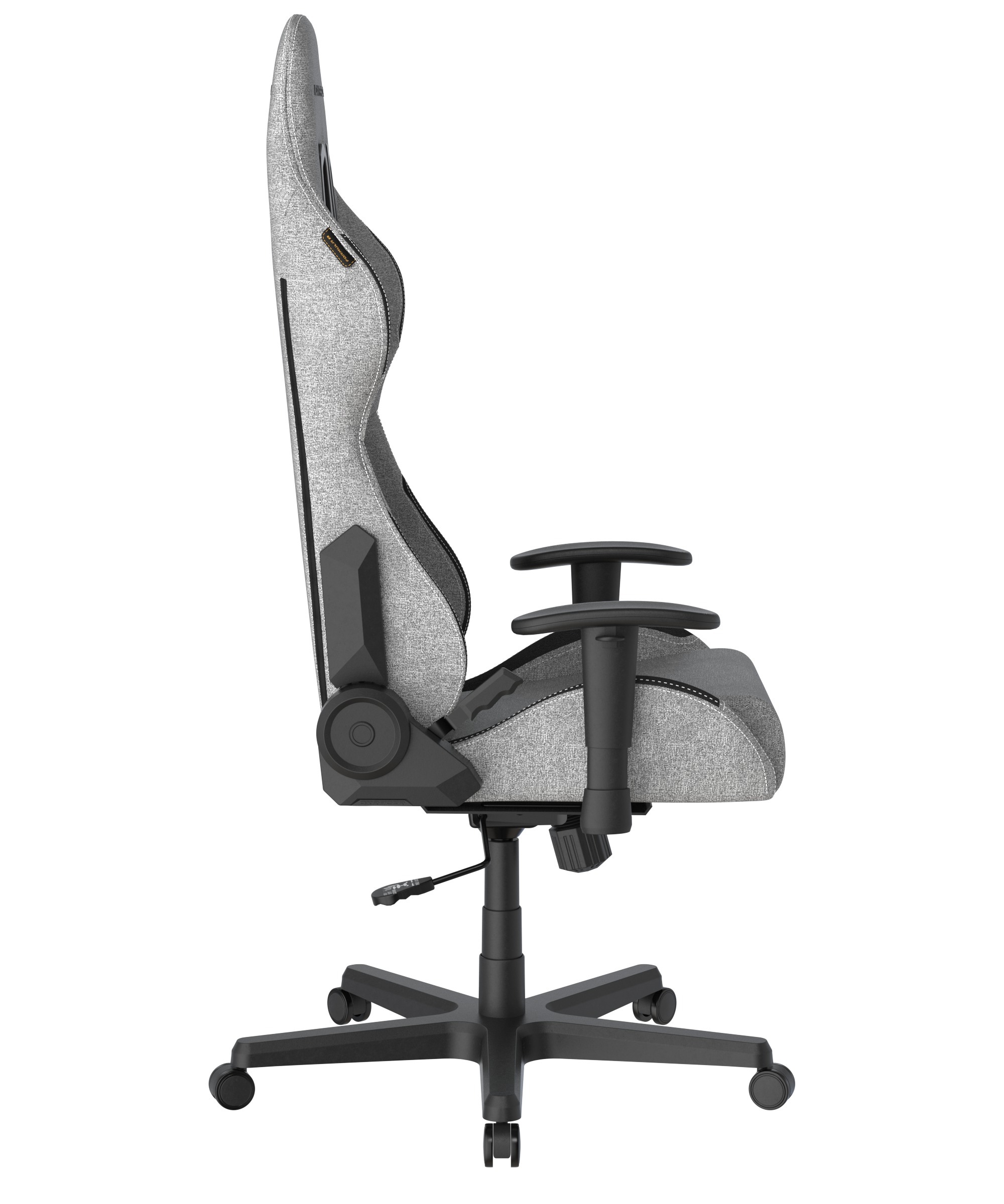 DXRacer Gaming-Stuhl »Formula Gaming Chair Regular L, Wasserabweisender Stoff, grau schwarz«
