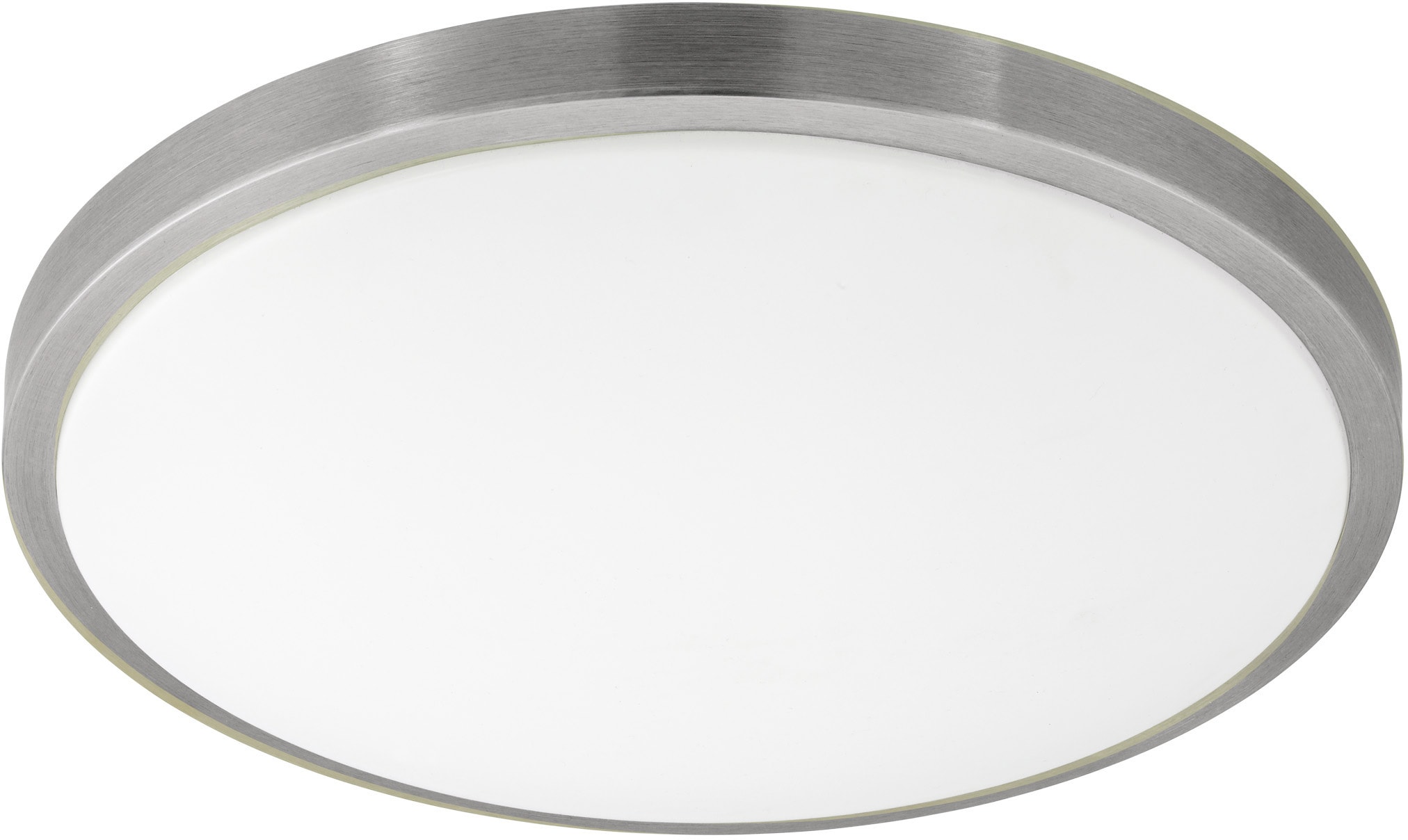 EGLO Deckenleuchte »COMPETA 1«, 1 flammig, Leuchtmittel LED-Board | LED fest integriert, Deckenleuchte, Deckenlampe, Lampe Farbe: Silber, weiß, L: 34 cm