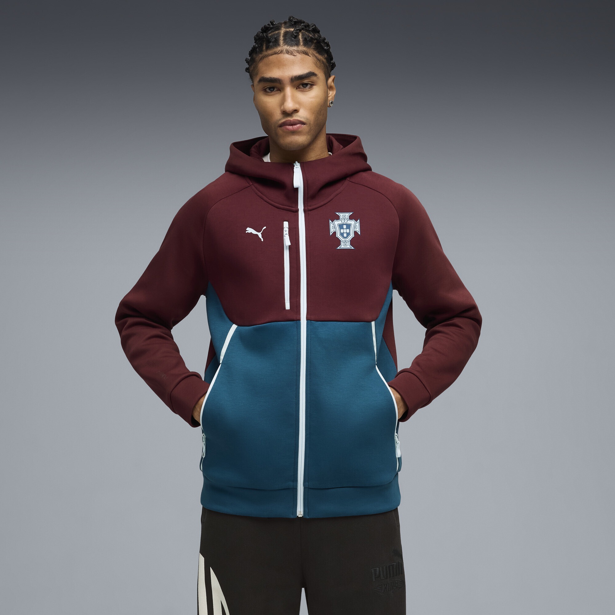 PUMA Hoodie "Portugal PUMATECH Kapuzenjacke Herren" günstig online kaufen