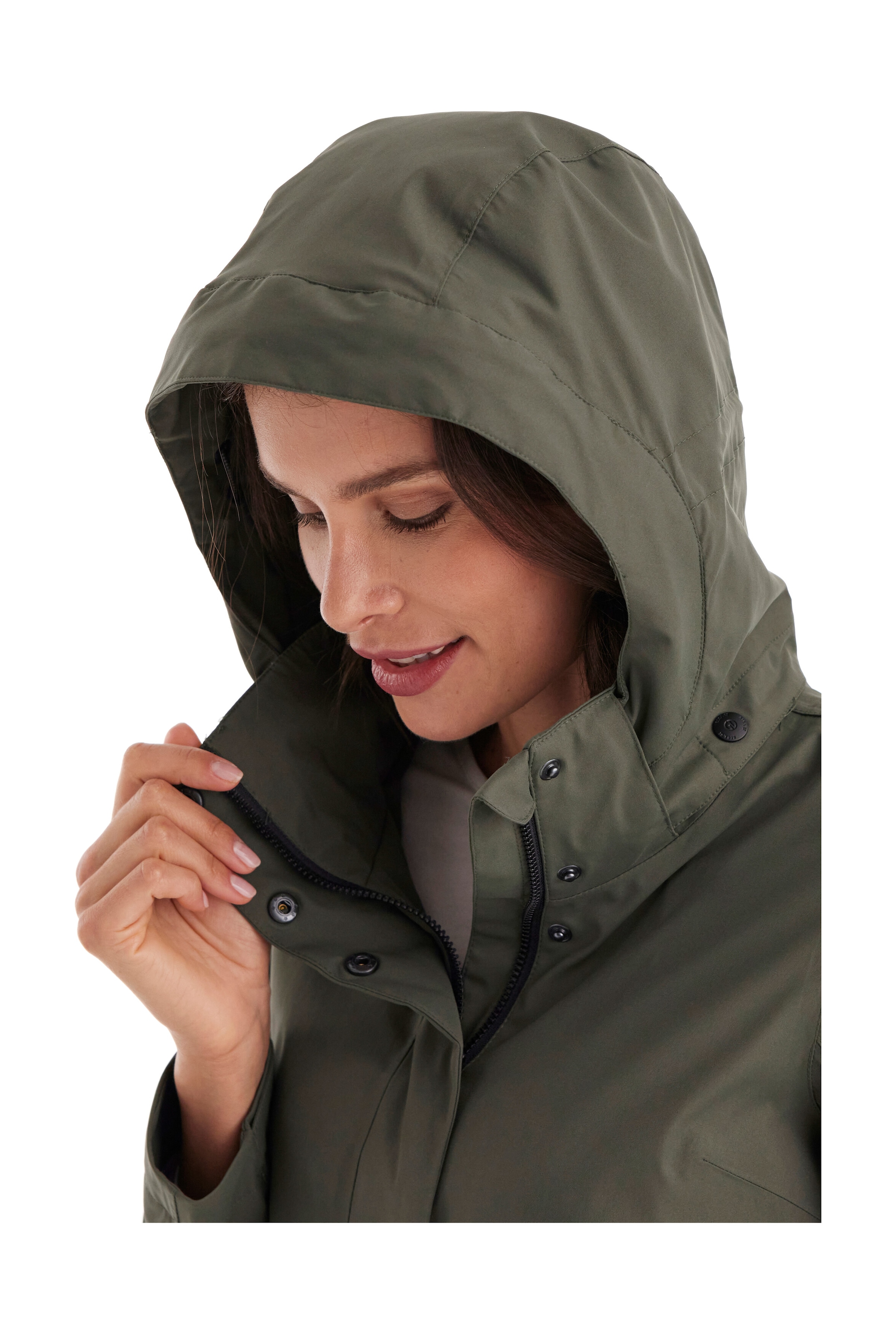 G.I.G.A. DX by killtec Funktionsjacke »GS 54 WMN JCKT«, Wasserdicht, atmungsaktiv, recycelte Materialien, abnehmbare Kapuze