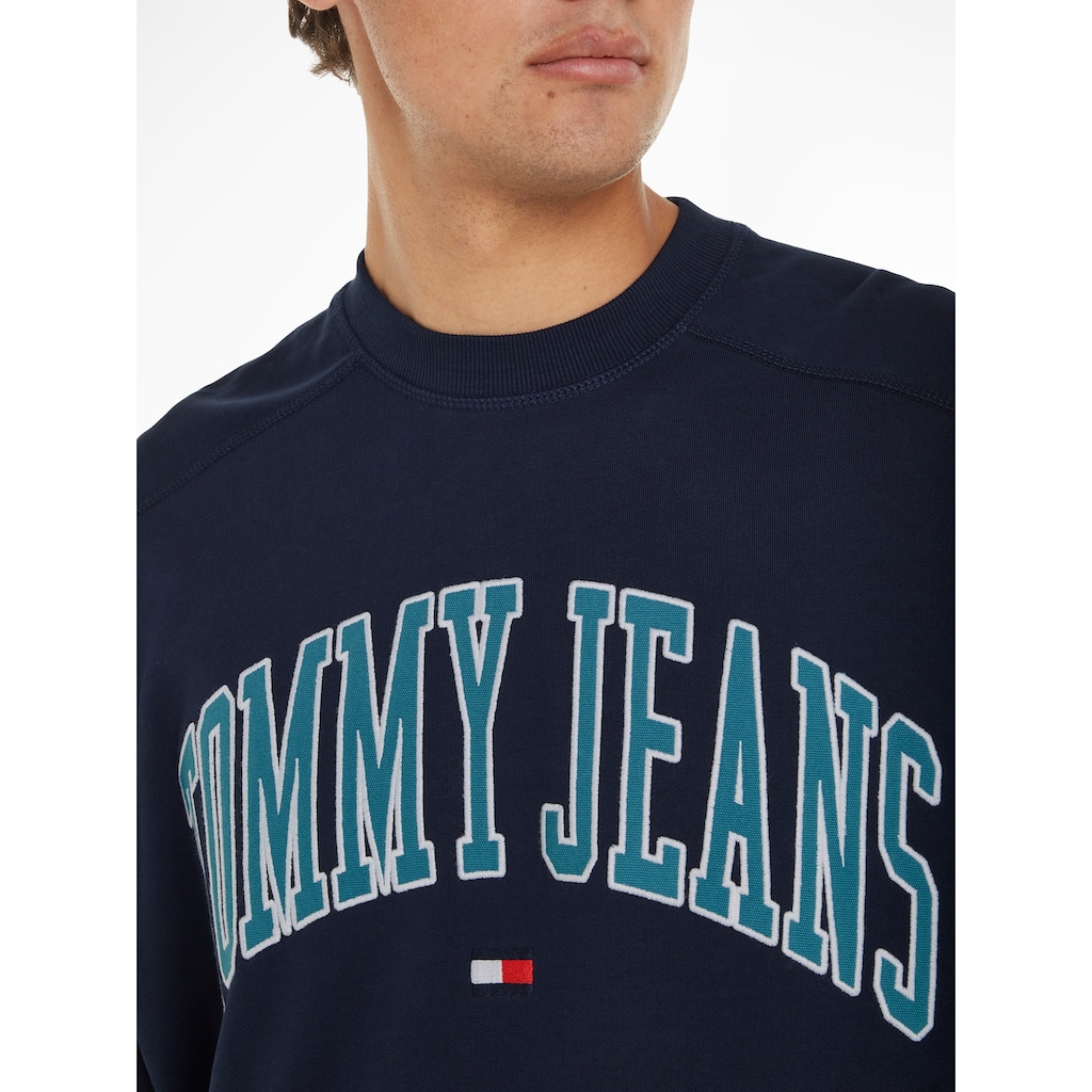 Tommy Jeans Sweatshirt »TJM BOXY POP VARSITY CREW«