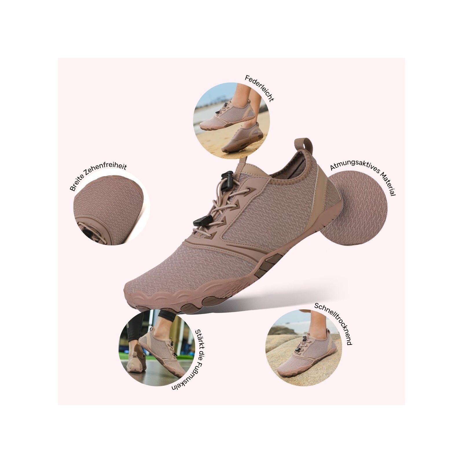 DOTALES Barfußschuh »Activestep Barfußschuhe Damen & Herren Barfußschuhe«, Minimalschuhe