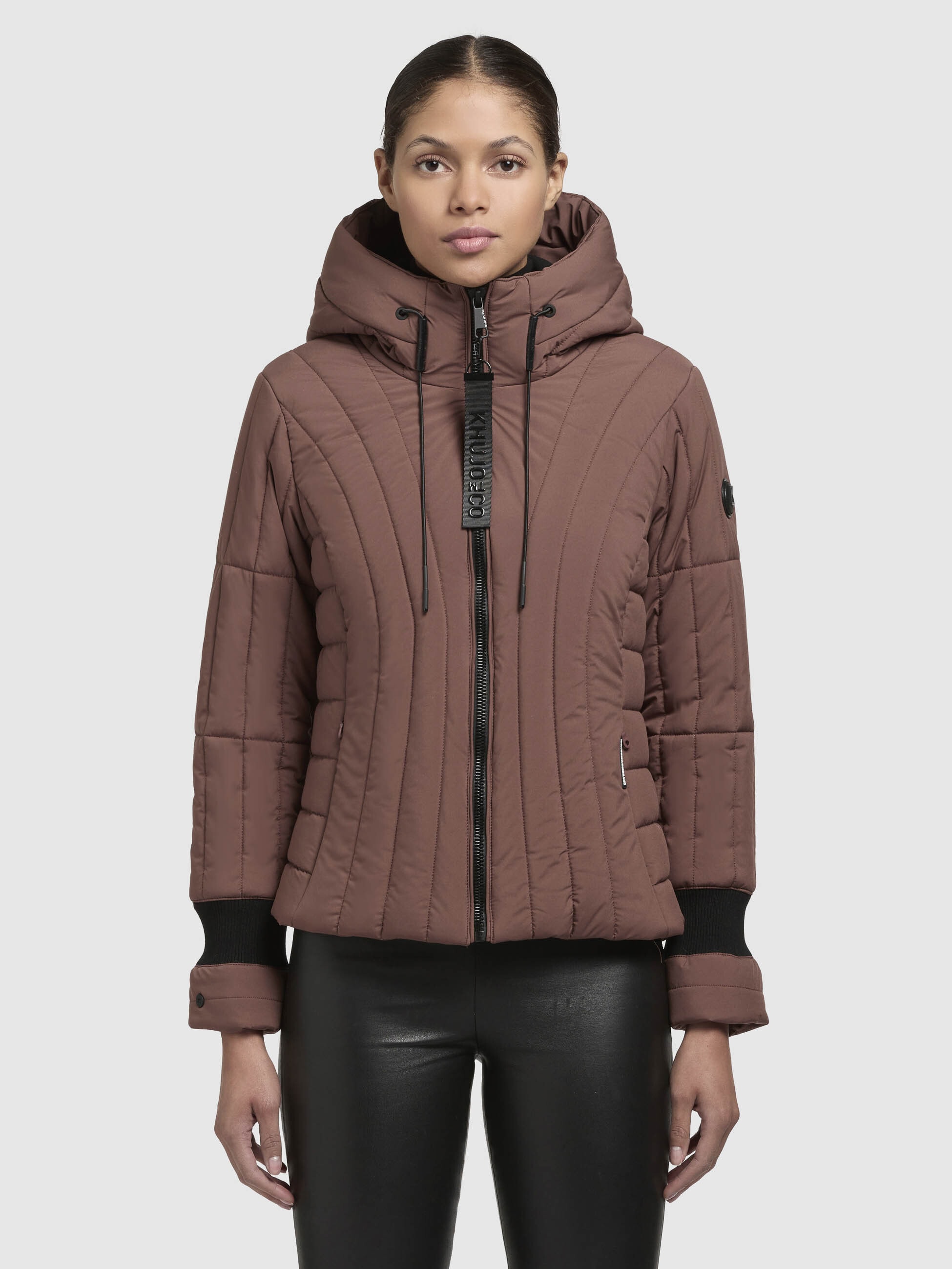 khujo Steppjacke »OMNI«, mit Kapuze