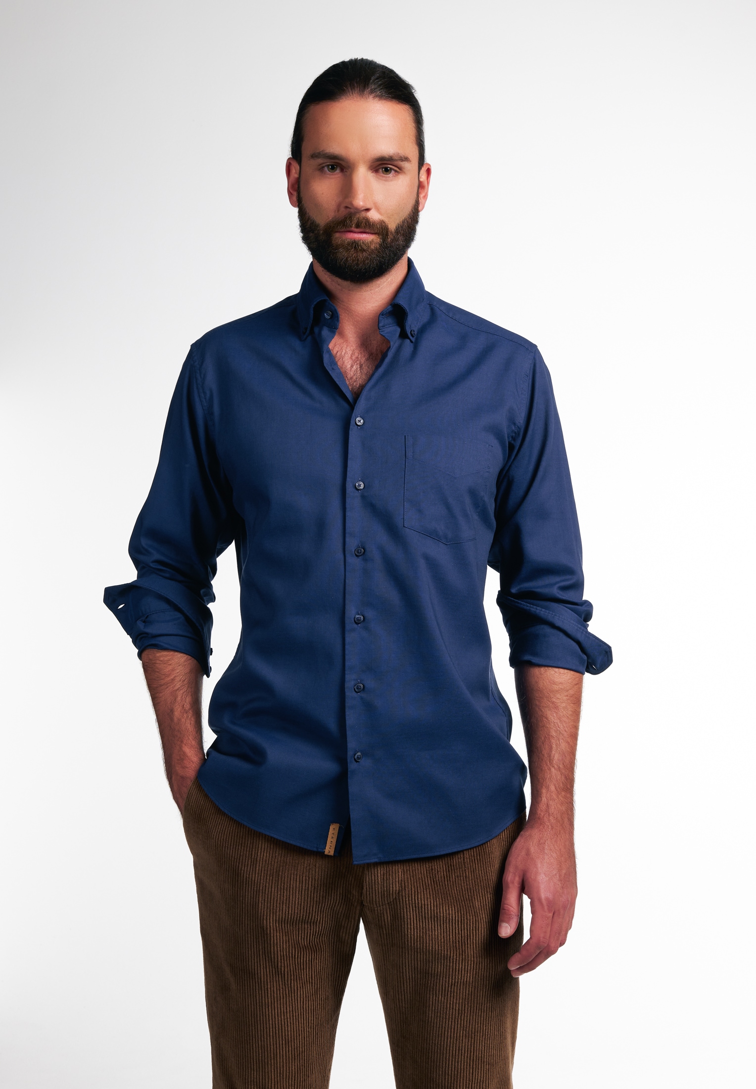 Eterna Langarmhemd "REGULAR FIT" EASY IRON (bügelleicht) günstig online kaufen