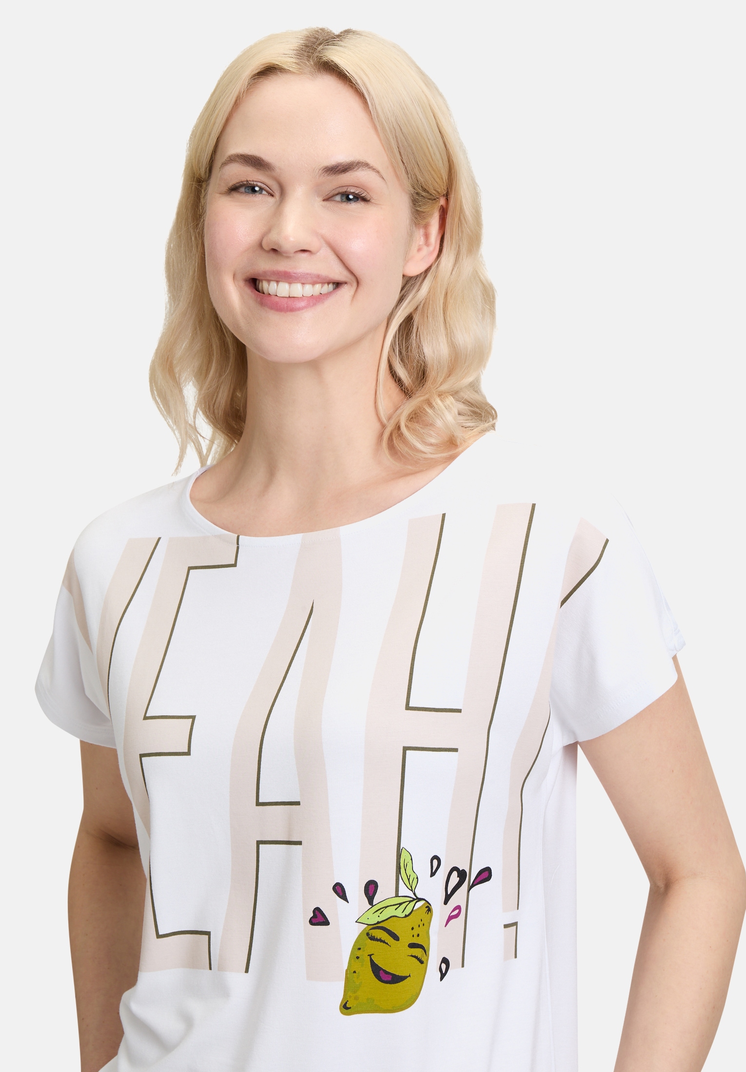 Betty Barclay Kurzarmshirt »Damen mit U-Boot-Ausschnitt« 1 Stk. Druck