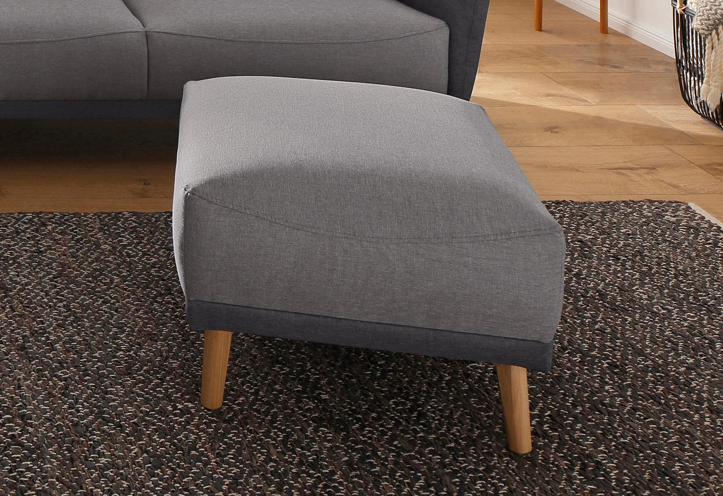 Home affaire Hocker »Ida« su Holzfüßen
