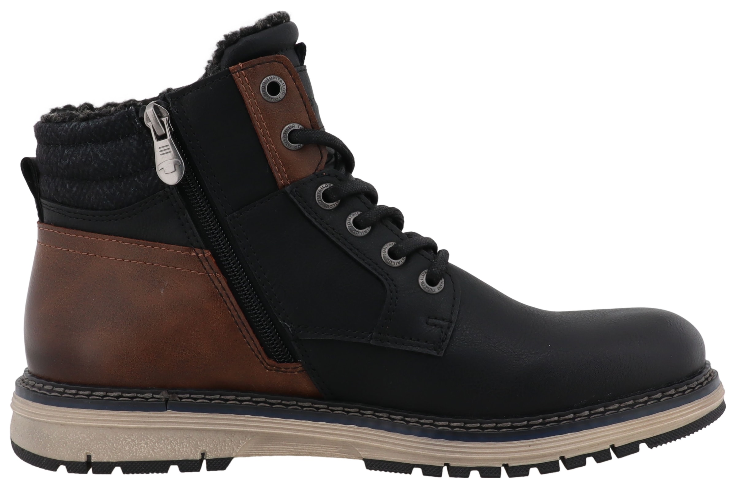 TOM TAILOR Winterboots  mit zusätzlichem Reißverschluss