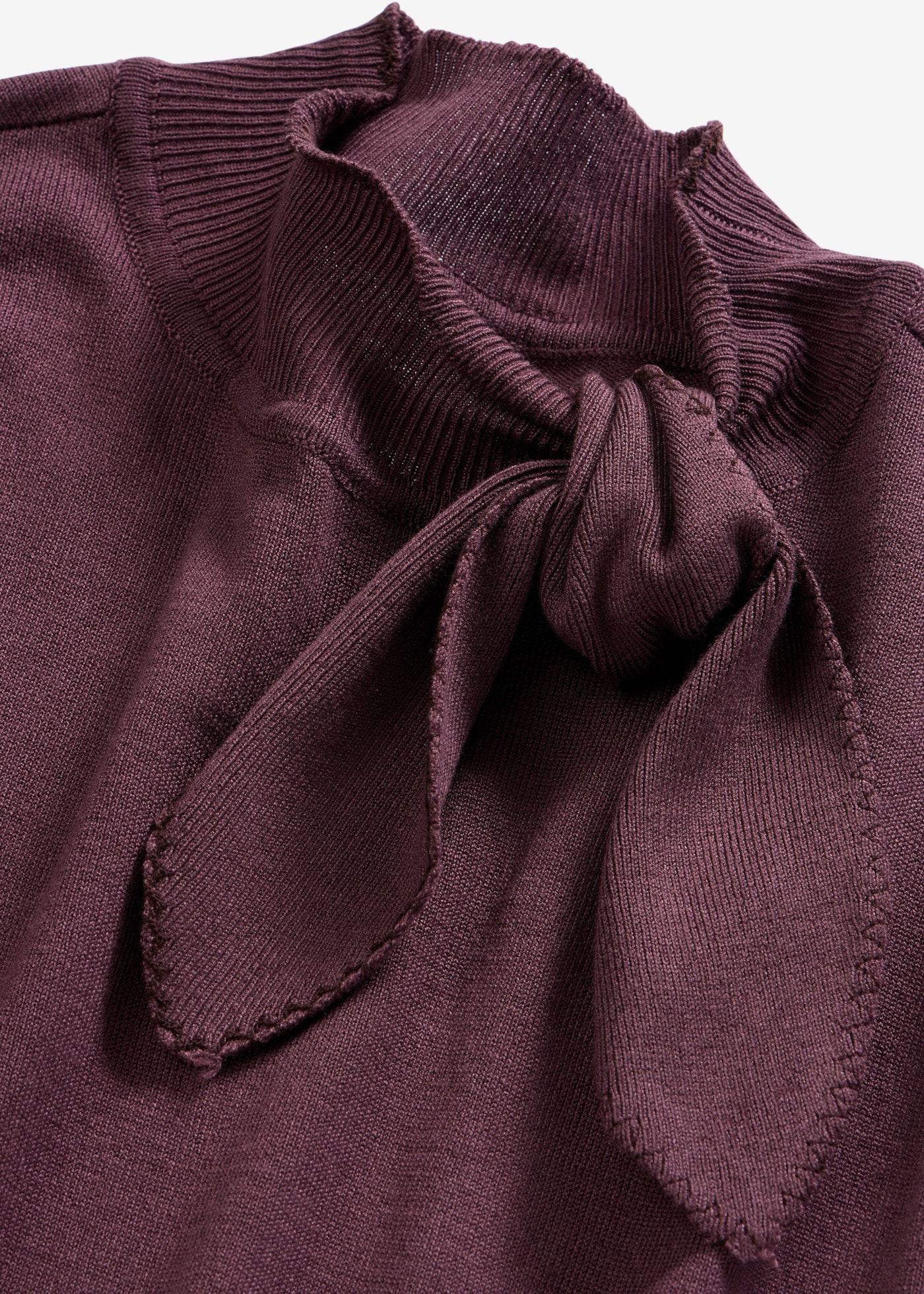 bonprix Strickpullover mit Schluppe, Halbarm, schmale Passform