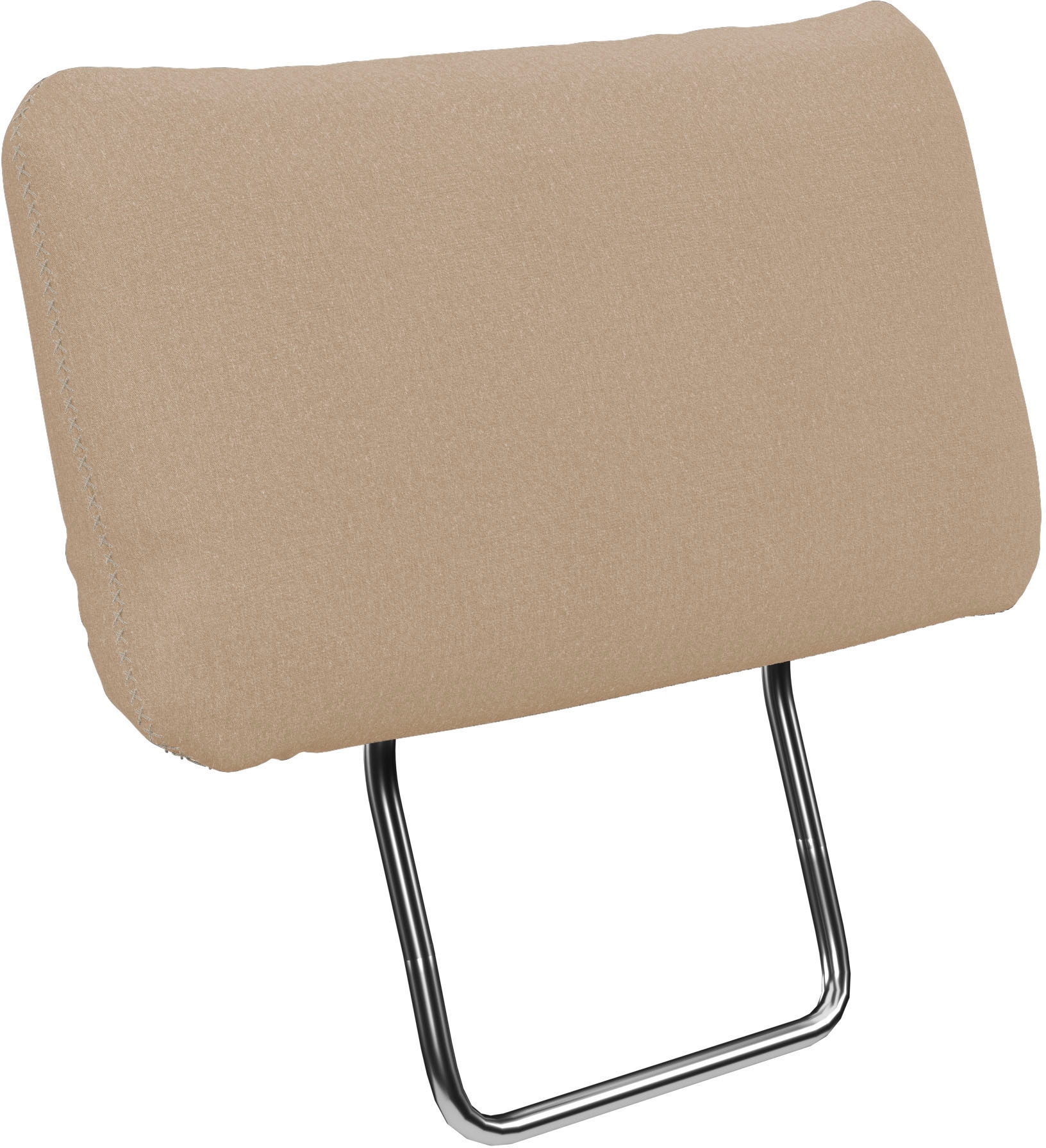 OTTO home Sofa-Kopfstütze "Varese" Kreuznaht in beige