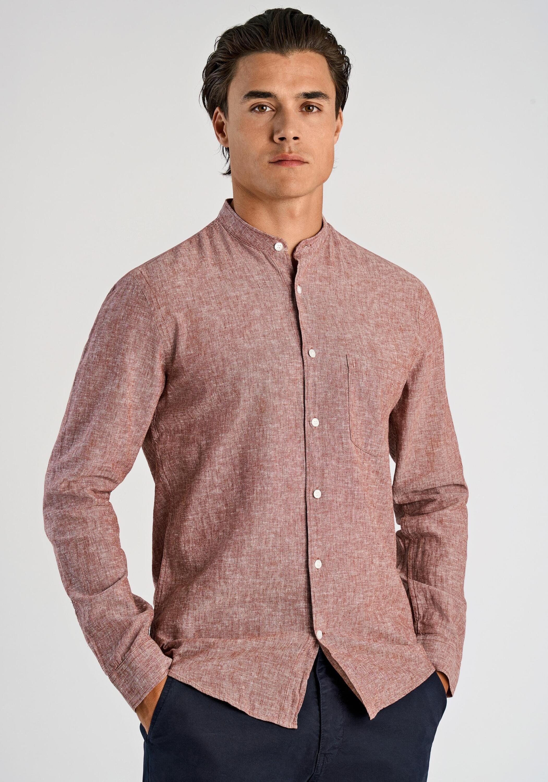 LINDBERGH Leinenhemd "Leinenhemd Slim Fit" günstig online kaufen