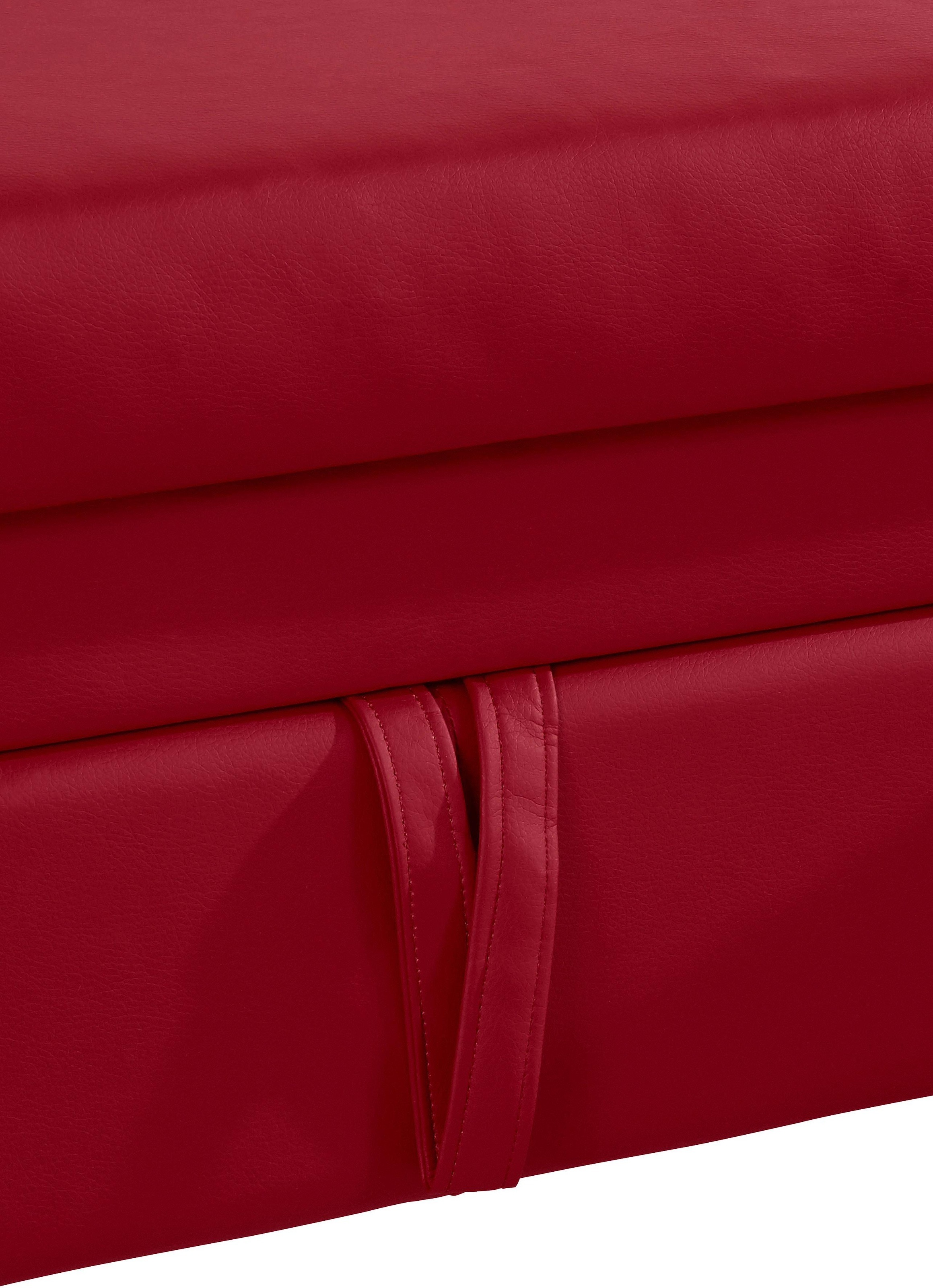 COTTA Ecksofa »Caluso L-Form«, mit Kopfteilverstellung, wahlweise mit Bettfunktion & Bettkasten