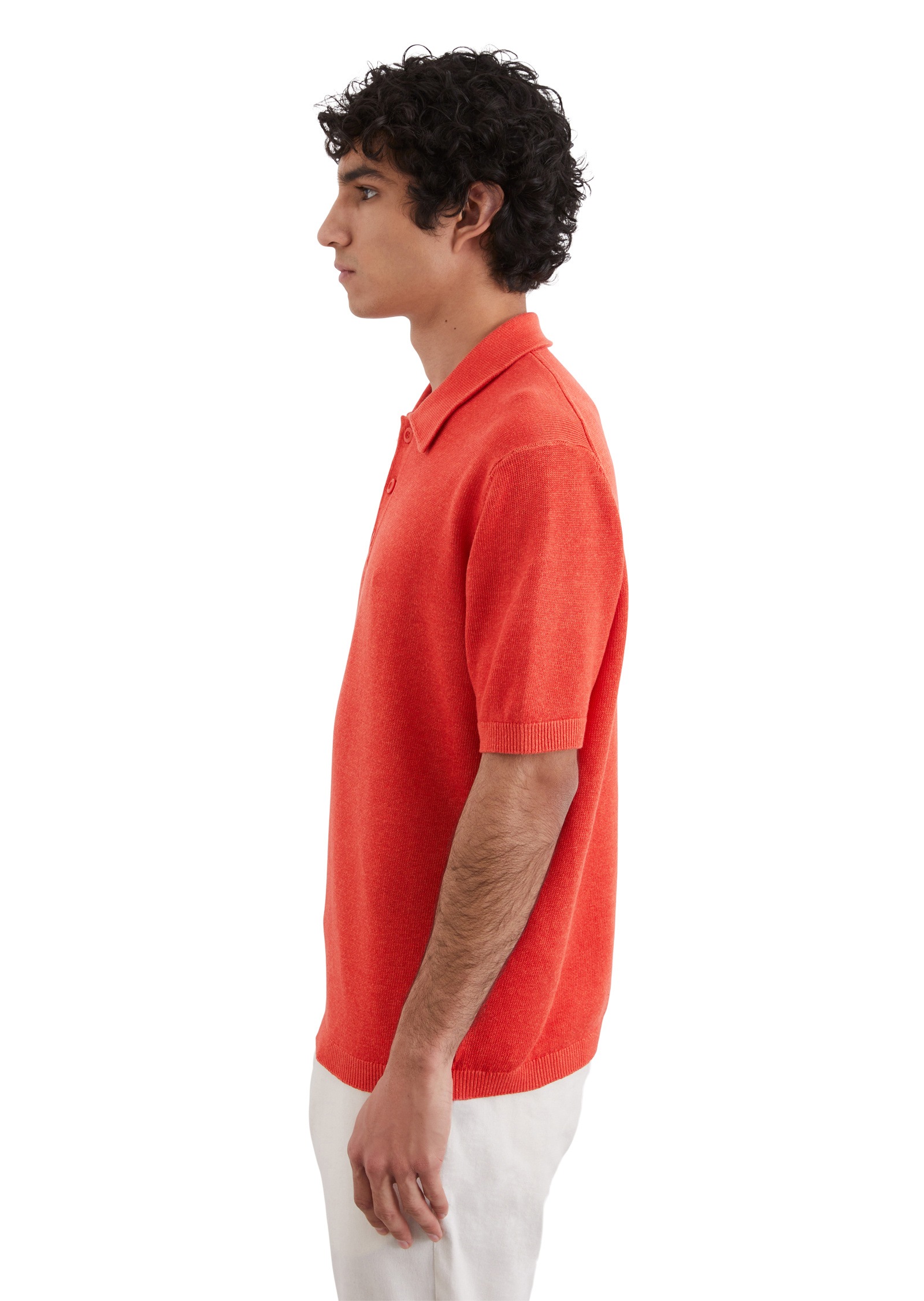 Marc O'Polo Strickpullover »aus Leinen-Baumwoll-Mix«