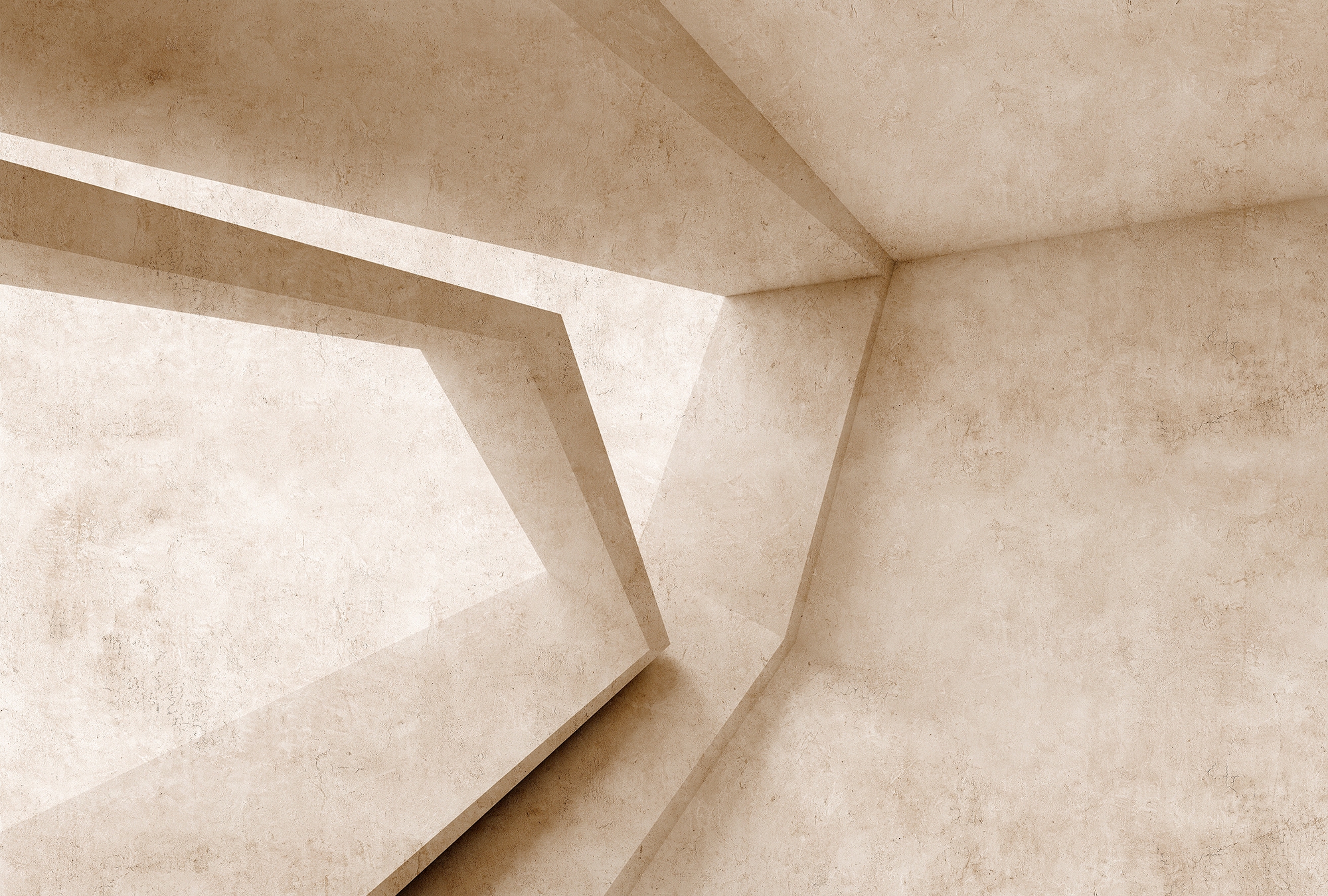 living walls Fototapete "Walls by Patel Futura" glatt 3D Fototapete futura 4,00 m x 2,70 m 200 g Vlies Premium Tapete