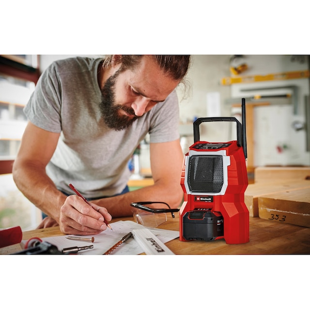 Einhell Baustellenradio »TC-RA 18 Li BT - Solo«, (Bluetooth  FM-Tuner-AM-Tuner), ohne Akku und Ladegerät | BAUR