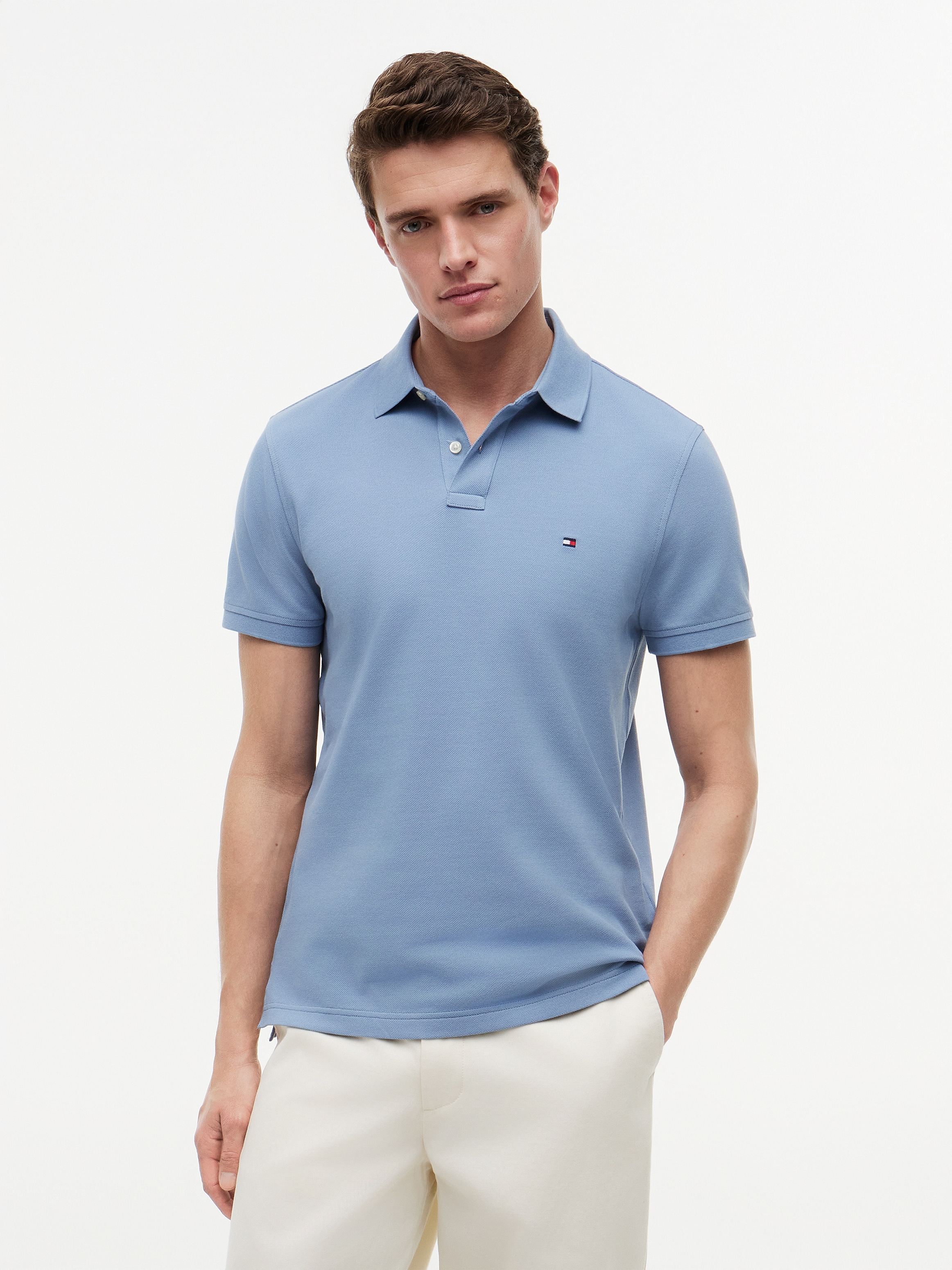 Tommy Hilfiger "1985 REGULAR POLO" aus Piqué