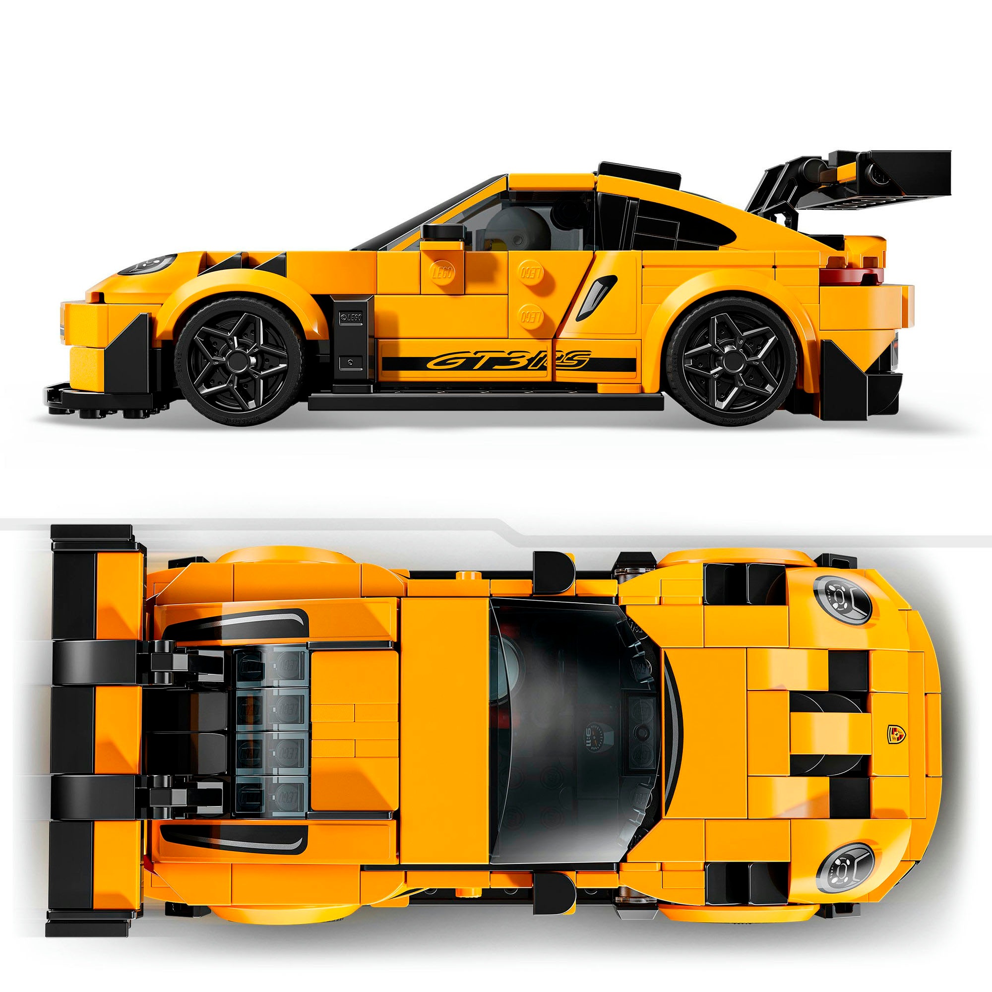 LEGO® Konstruktionsspielsteine »Porsche 911 GT3 RS Supersportwagen (77239), LEGO Speed Champions«, (348 St.), Made in Europe