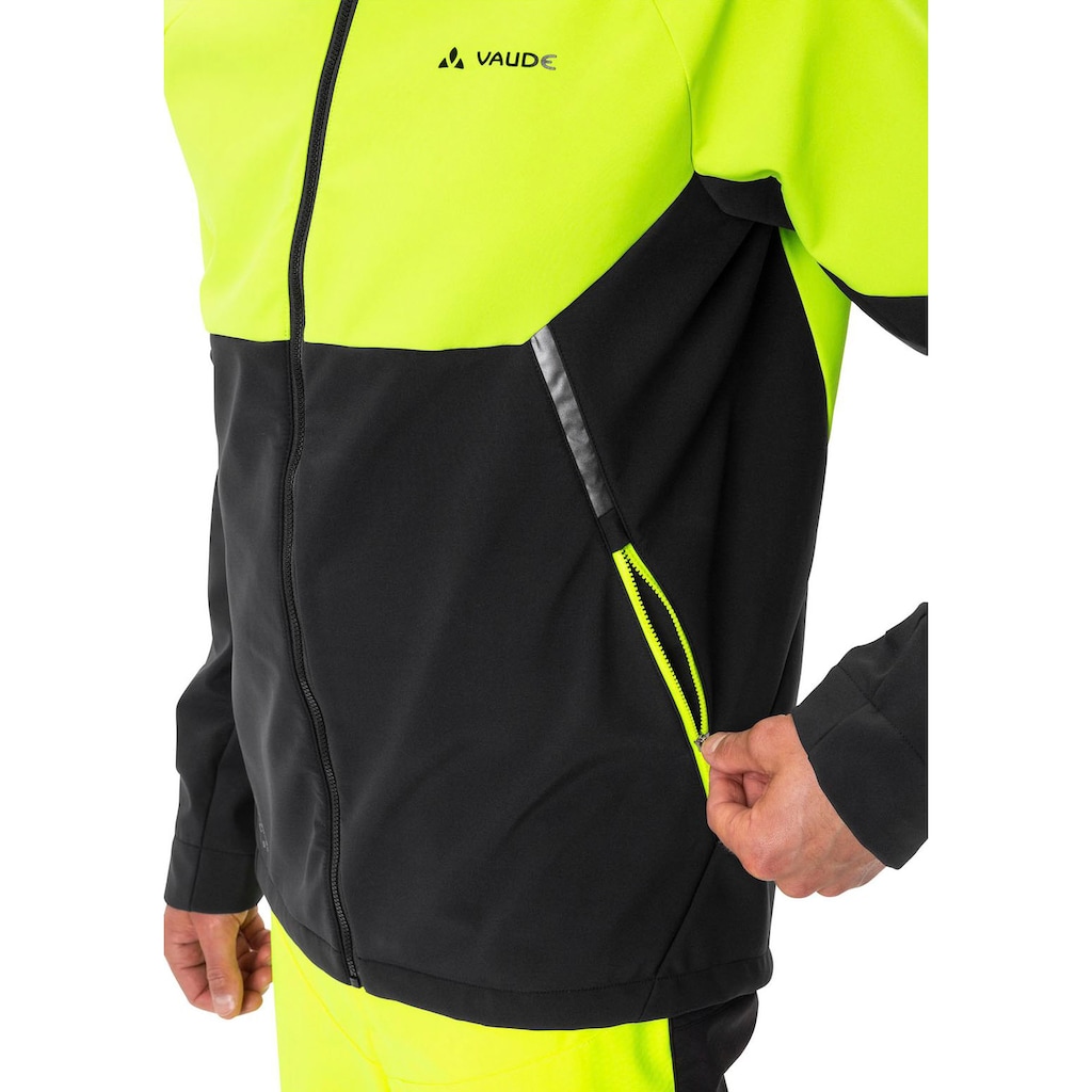 VAUDE Softshelljacke »MEN'S QIMSA SOFTSHELL JACKET«, mit Kapuze