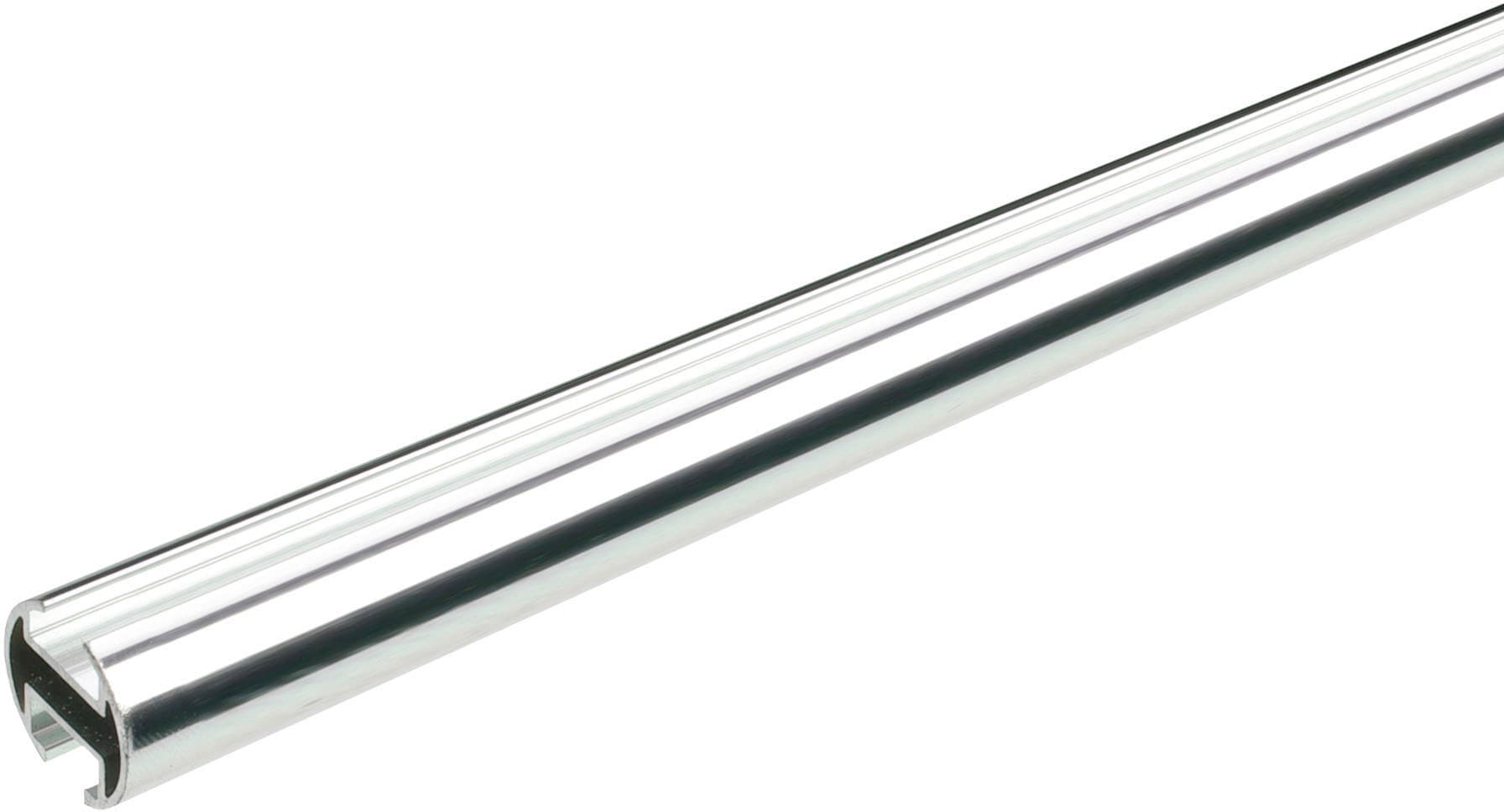 Liedeco Gardinenstange »Innenlaufgarnitur 20 mm Piano Boston«, 1 läufig-läufig, Fixmaß, Gardinenstange Komplett