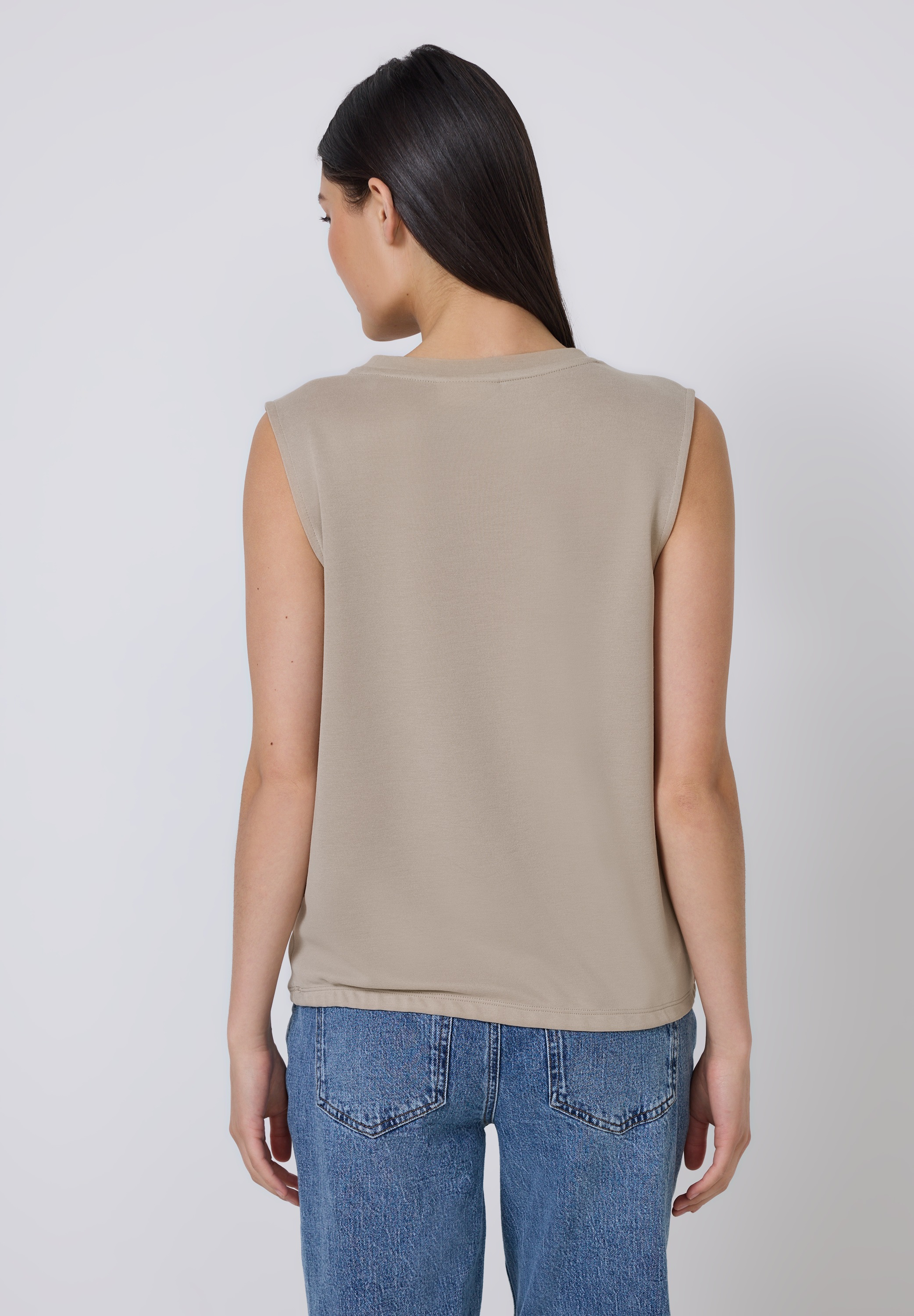 STREET ONE STUDIO T-Shirt, mit Elastiksaum günstig online kaufen