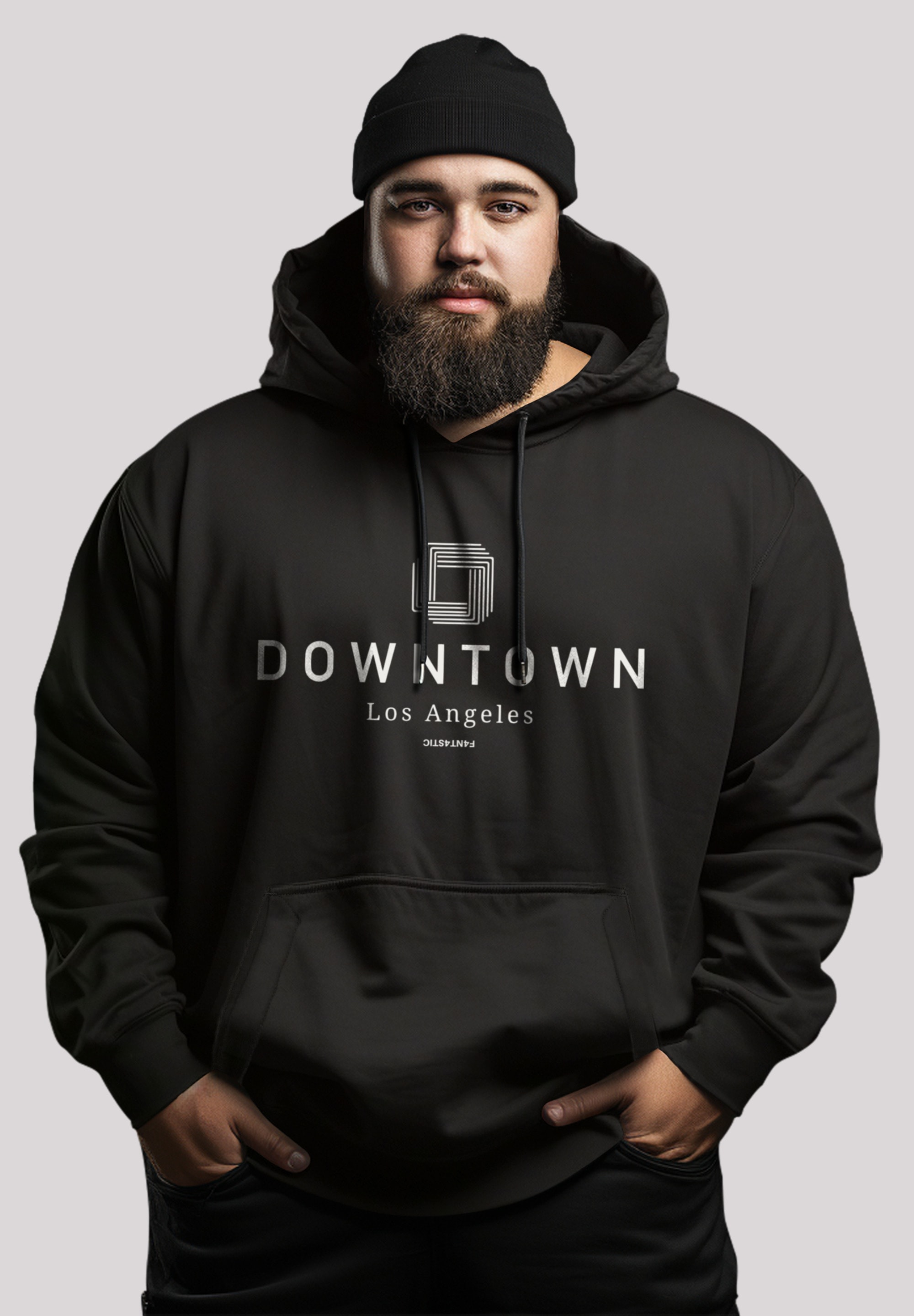 Kapuzenpullover »Downtown LA PLUSSIZE«, Premium Qualität