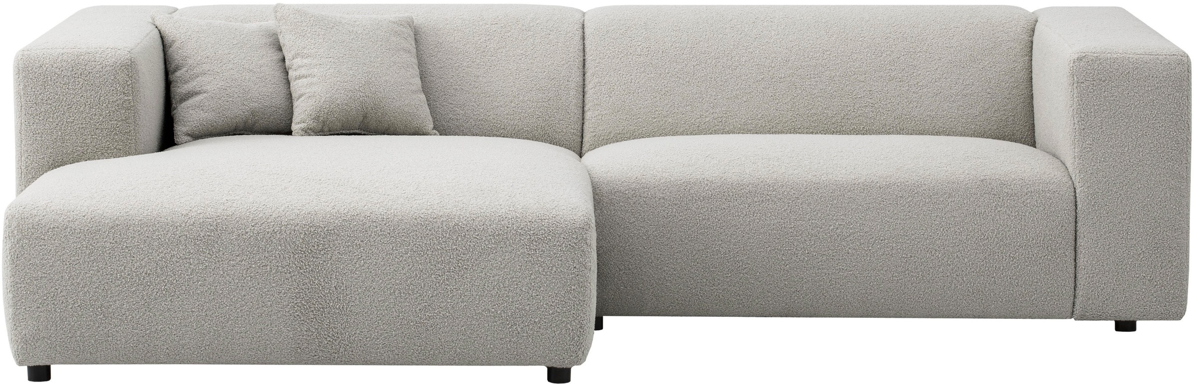 andas Ecksofa "BAKELS, L-Form in Cord oder Boucle-Stoff, moderne Couch", wa günstig online kaufen