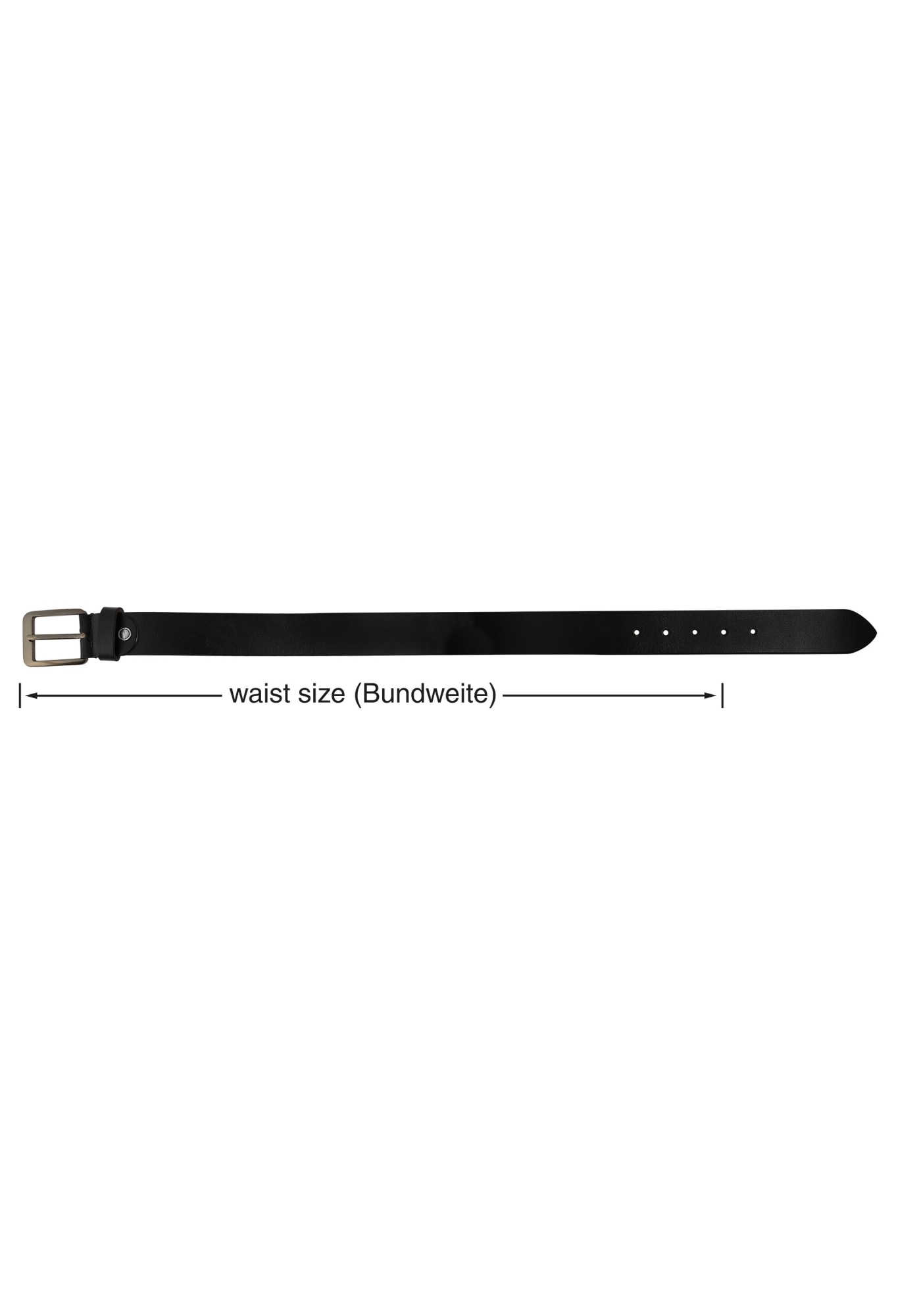 Leonardo Verrelli Ledergürtel »90 cm - 130 cm (Bundweite) in Braun aus 100% Echtleder, kürzbar«