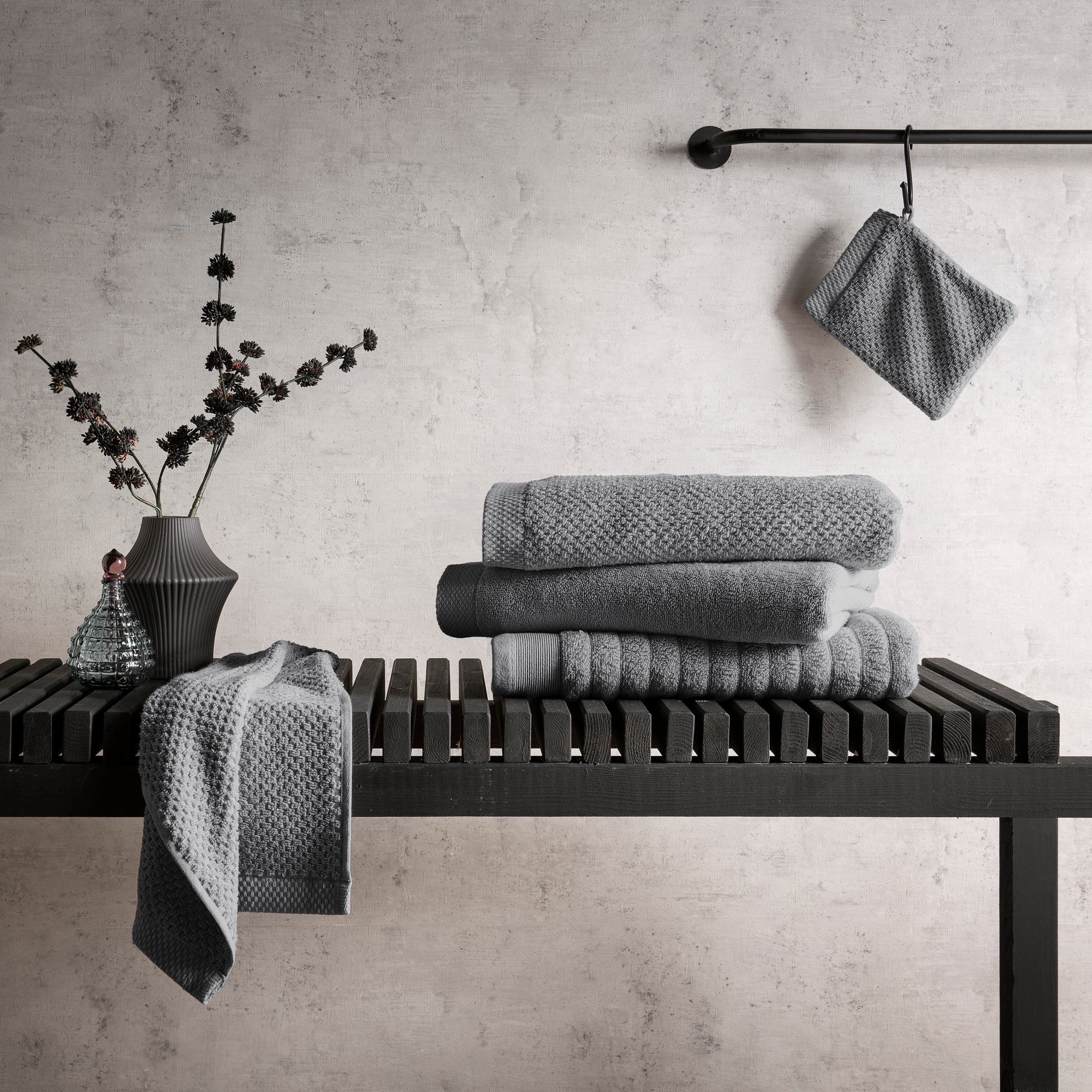 Heckett & Lane Handtücher »Heckettlane Handtuch Prestige« Handtücherset aus hochwertige Baumwolle, 650gr/m²