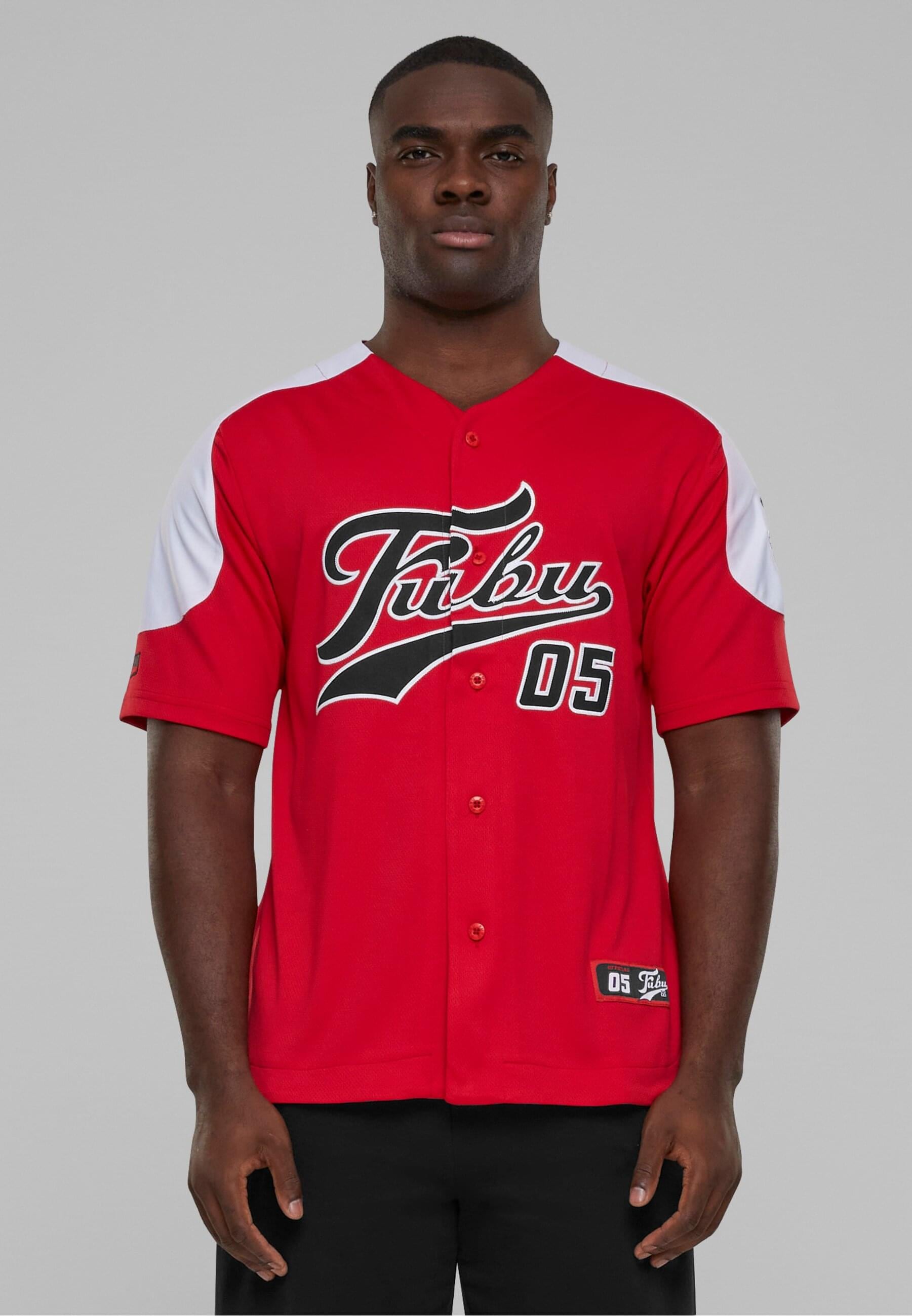 Fubu T-Shirt »Fubu Herren FM222-019-1 FUBU Varsity Block Baseball Jersey«, (1 tlg.)