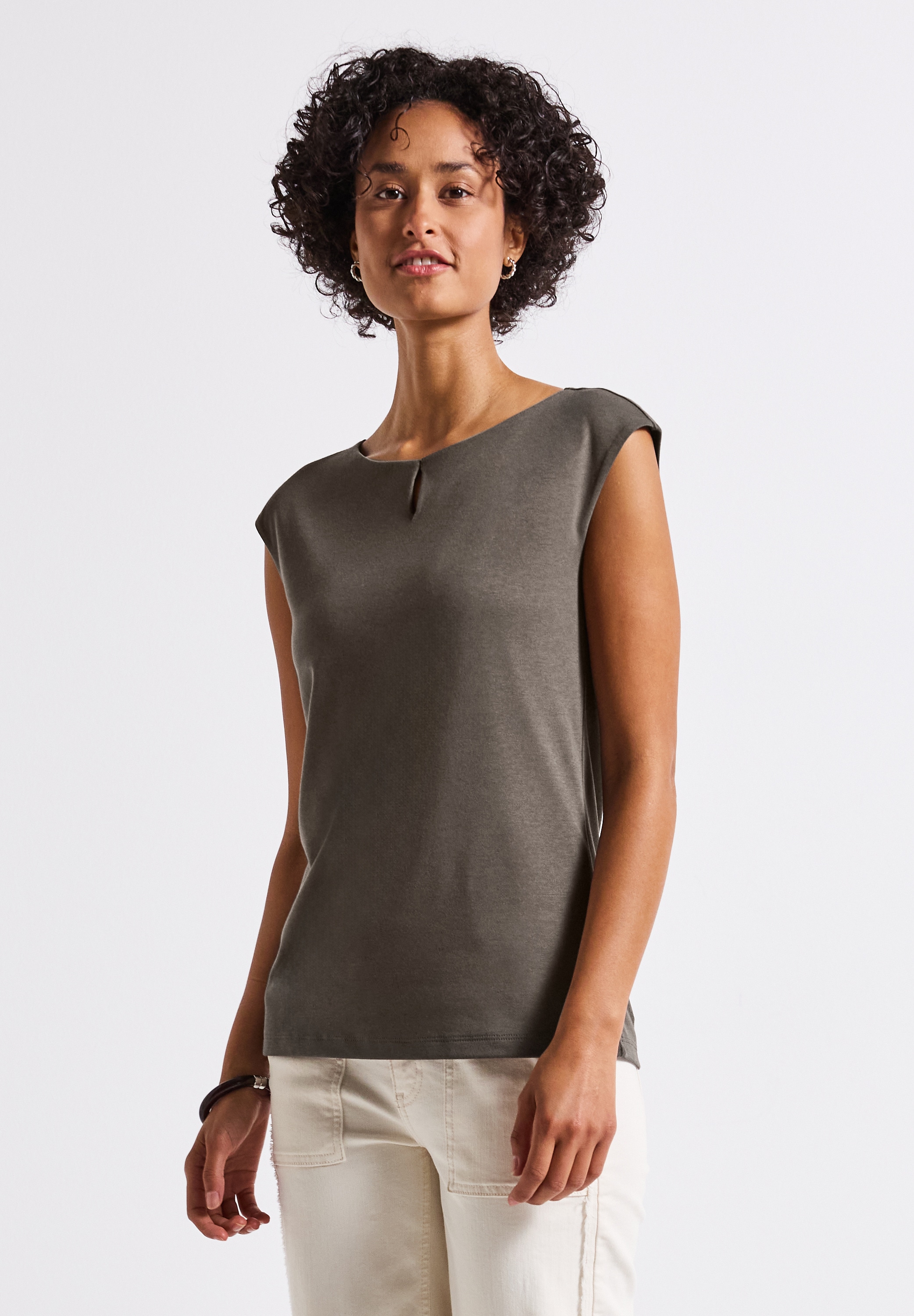 STREET ONE T-Shirt, im soften Baumwoll-Mix günstig online kaufen