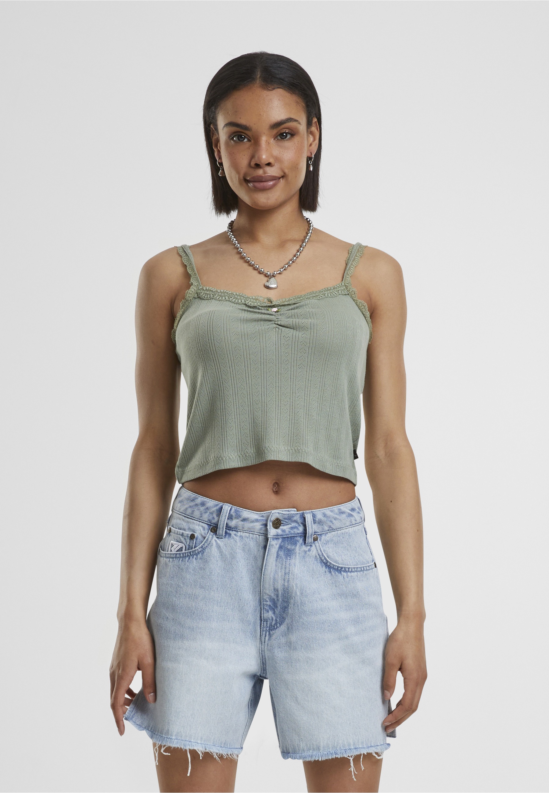 Karl Kani Tanktop »Karl Kani Woven Signature Pointelle Top«